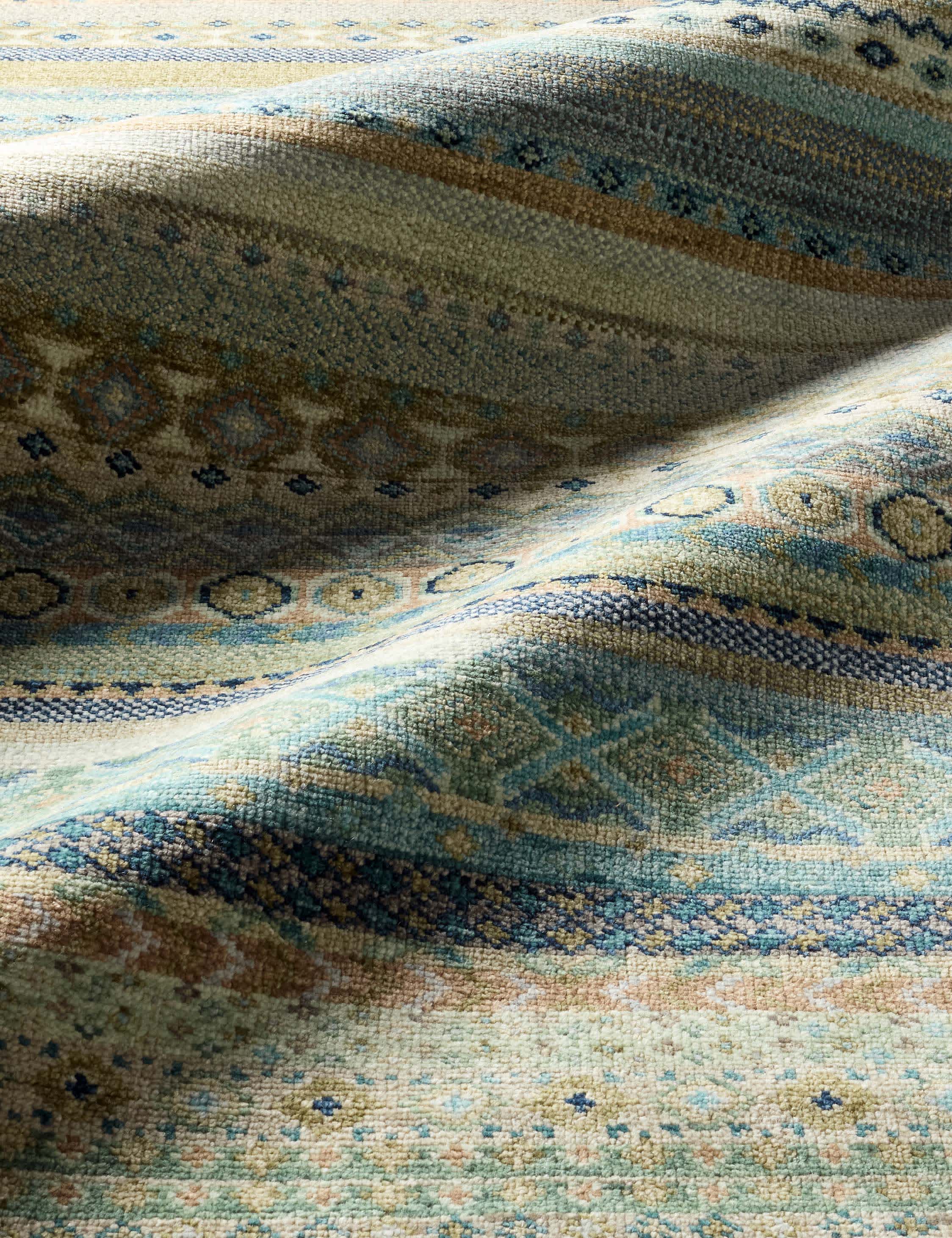 Lulu and Georgia Sufyan Hand-Knotted Wool Rug - view 6