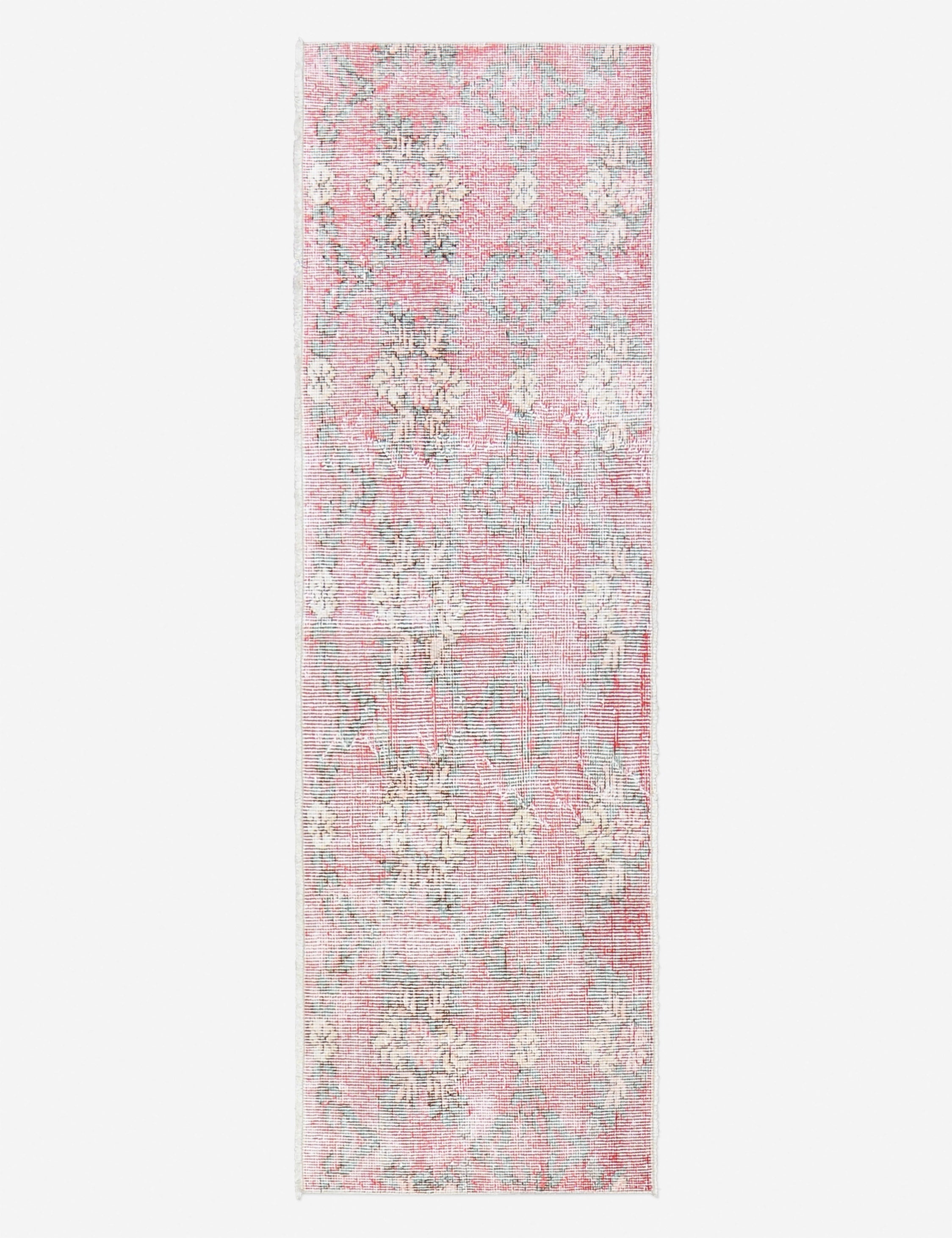 Lulu and Georgia Vintage Turkish Hand-Knotted Wool Runner Rug No. 277, 2' x 6' 3"