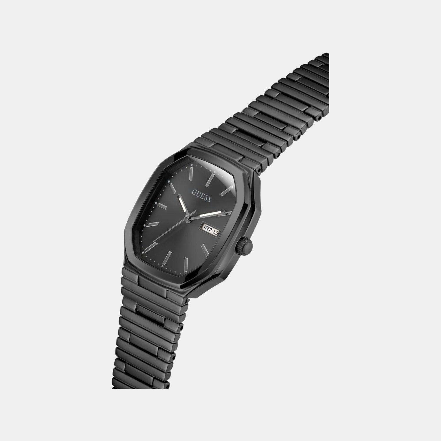 Guess Dress Men Quartz Black Dial Analog Recycled Steel Watch GW0978G4 - view 3