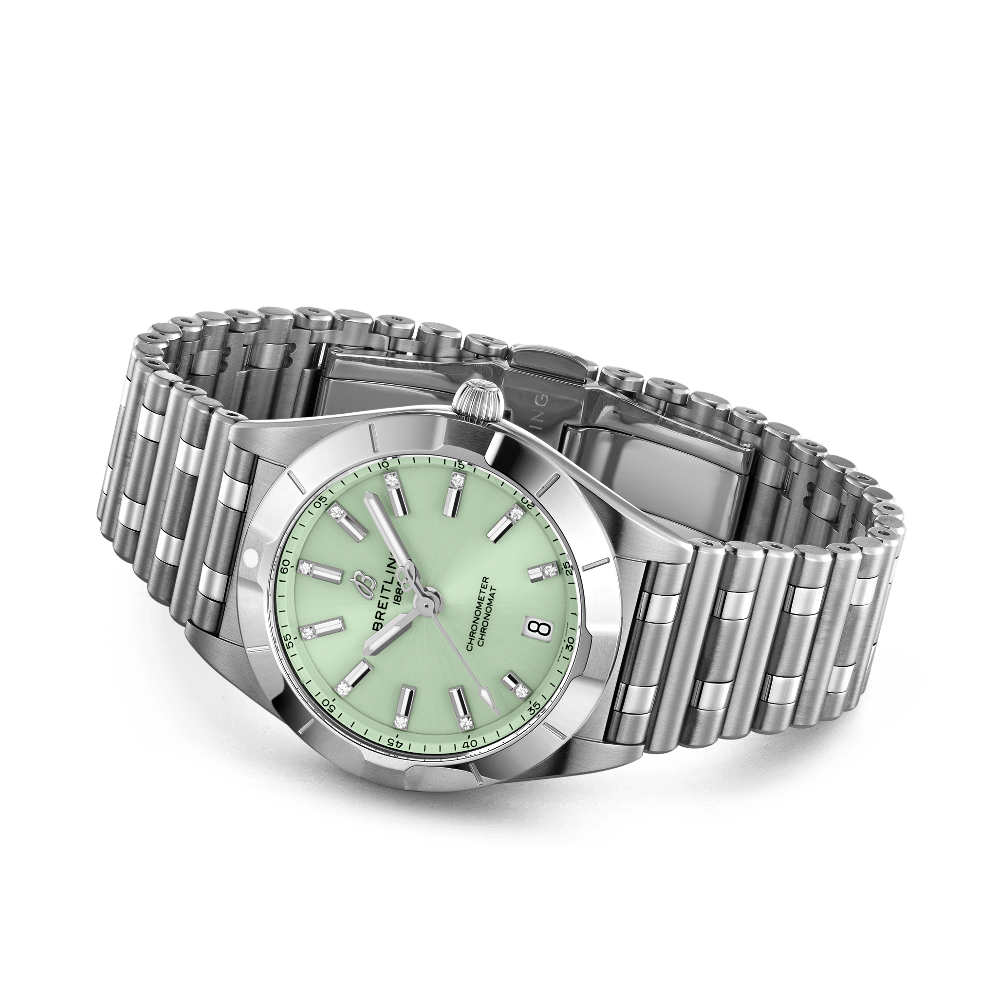 Breitling Chronomat Green Dial Women 32mm - view 2