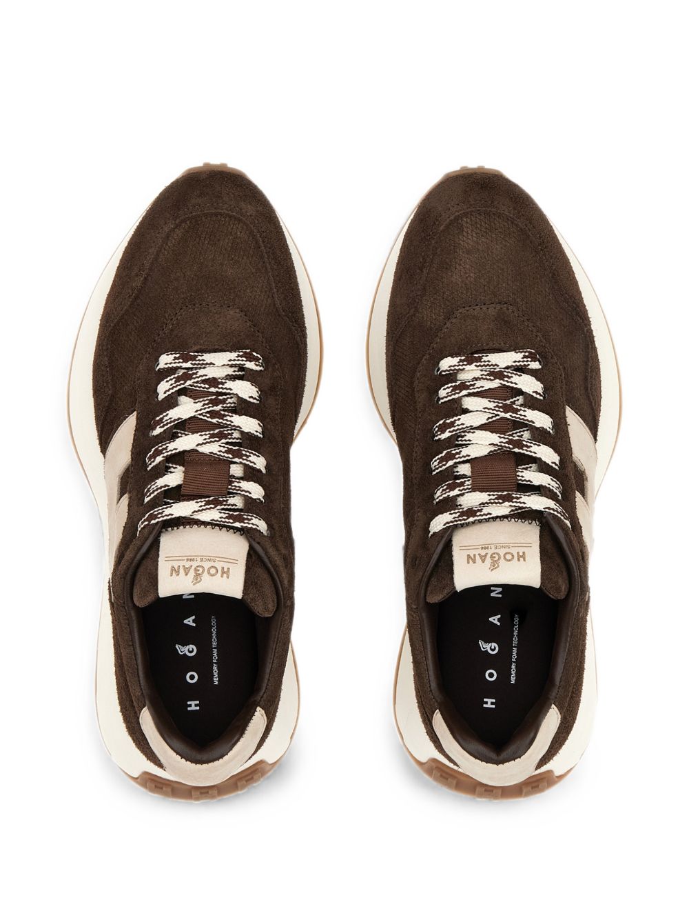 HOGAN Sneakers BROWN – Cal Leather 100% - view 2