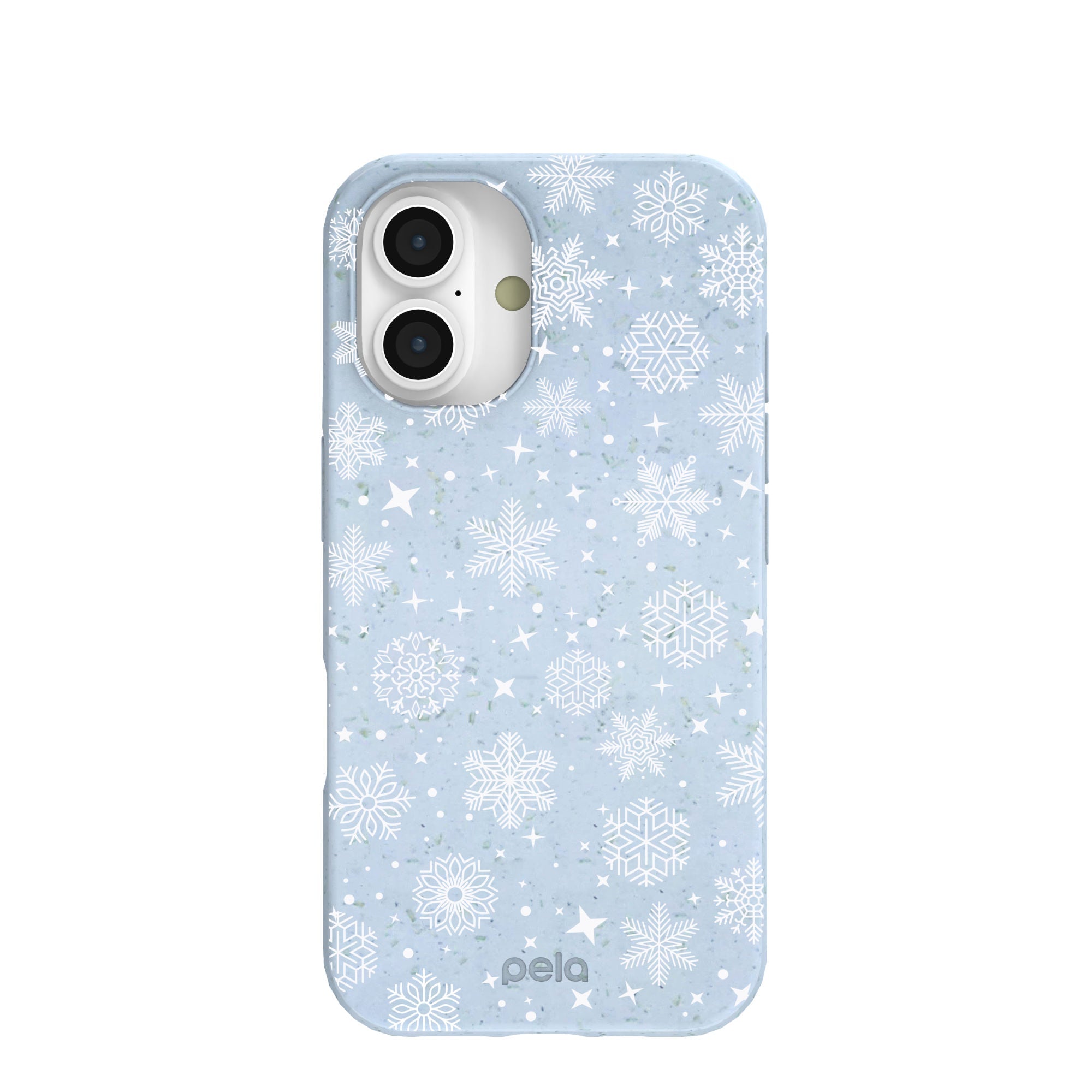 Pela Case Powder Blue Let it Snow iPhone 16 Case