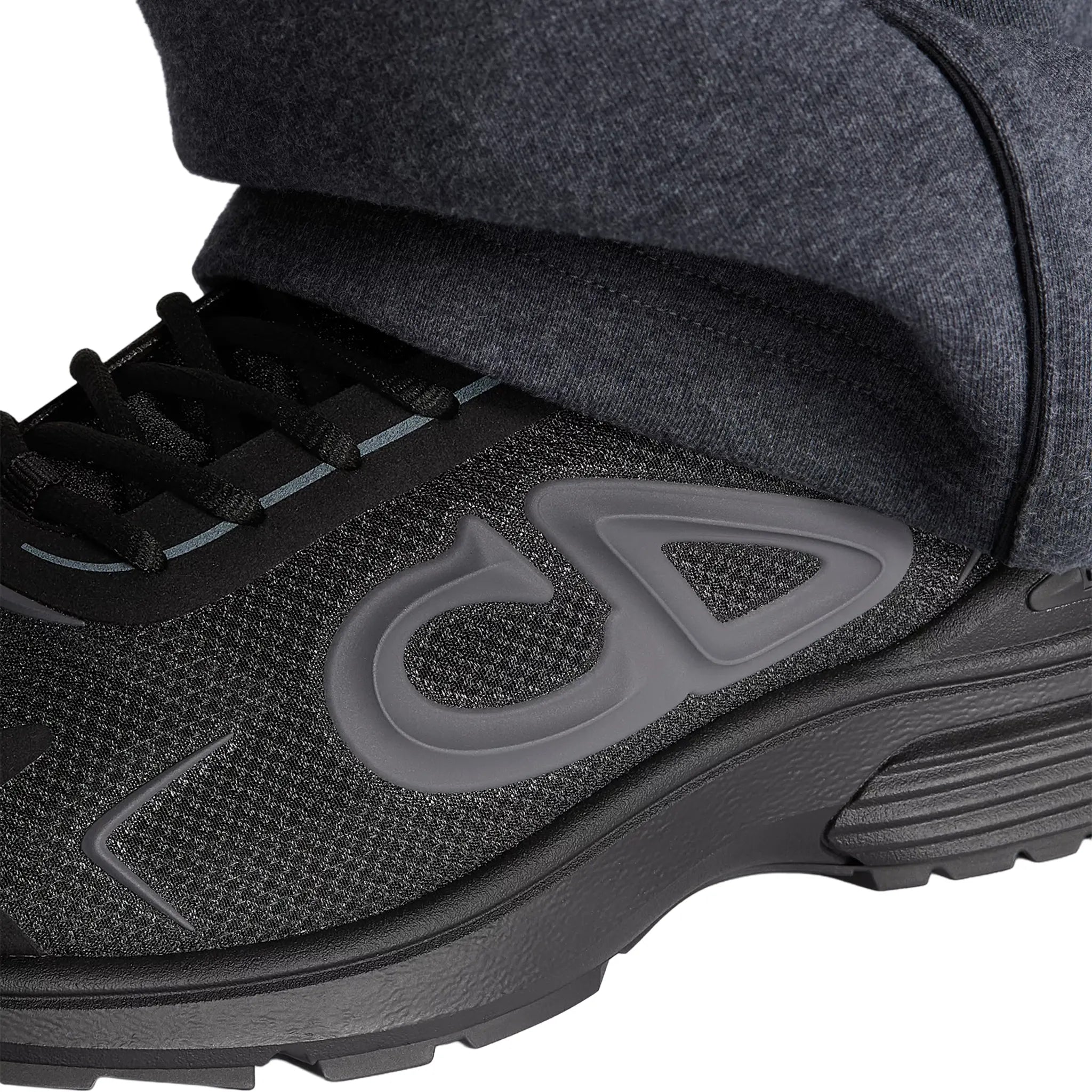 Dior B30 Countdown Nylon Tech Black Trainer - view 7