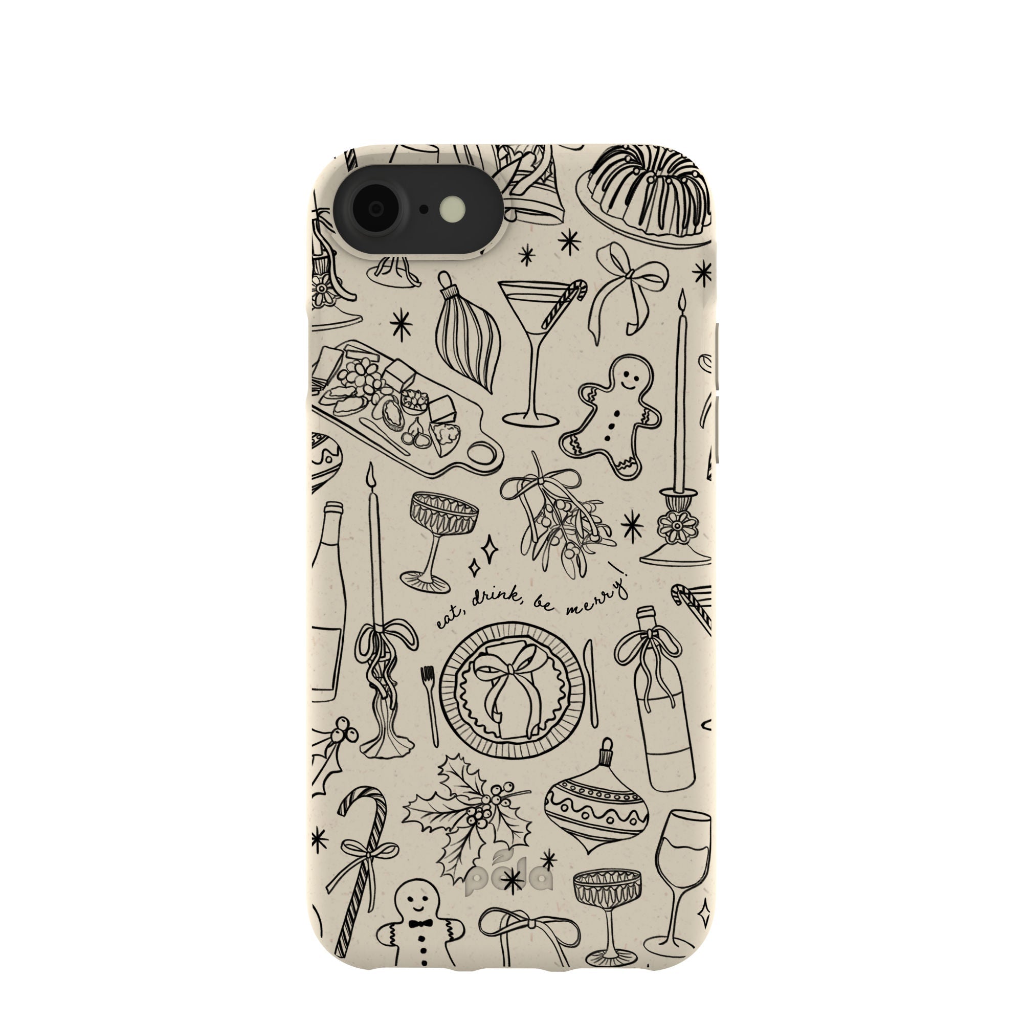 8 se case – Pela Case London Fog Holiday Dinner Party iPhone 6/6s/7/8/SE Case