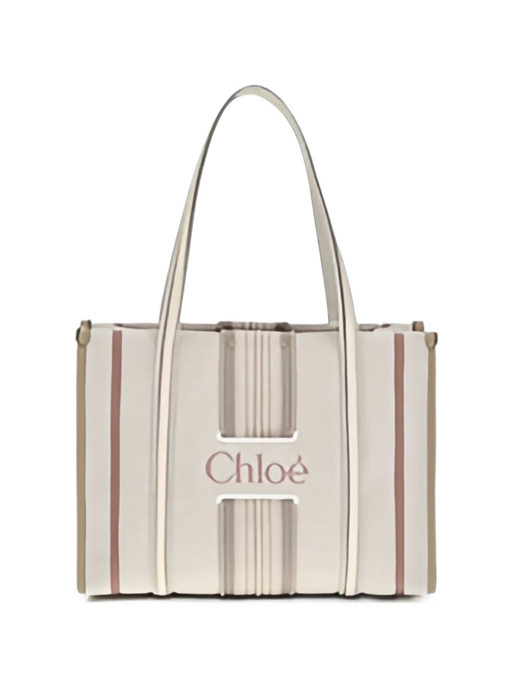 Chloé Chloe Marcie Shoulder Bag – 72% Cotton, 28% Viscose
