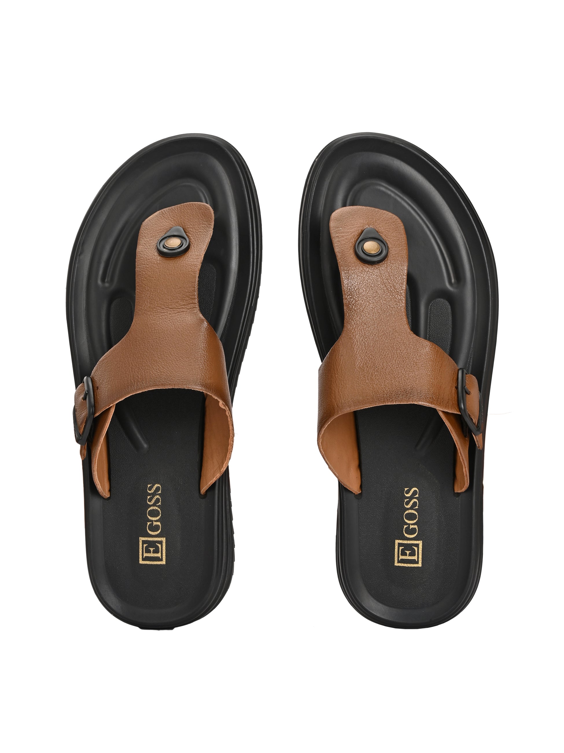 Egoss Shoes Comet Leather Slippers by Aspeerio - view 13