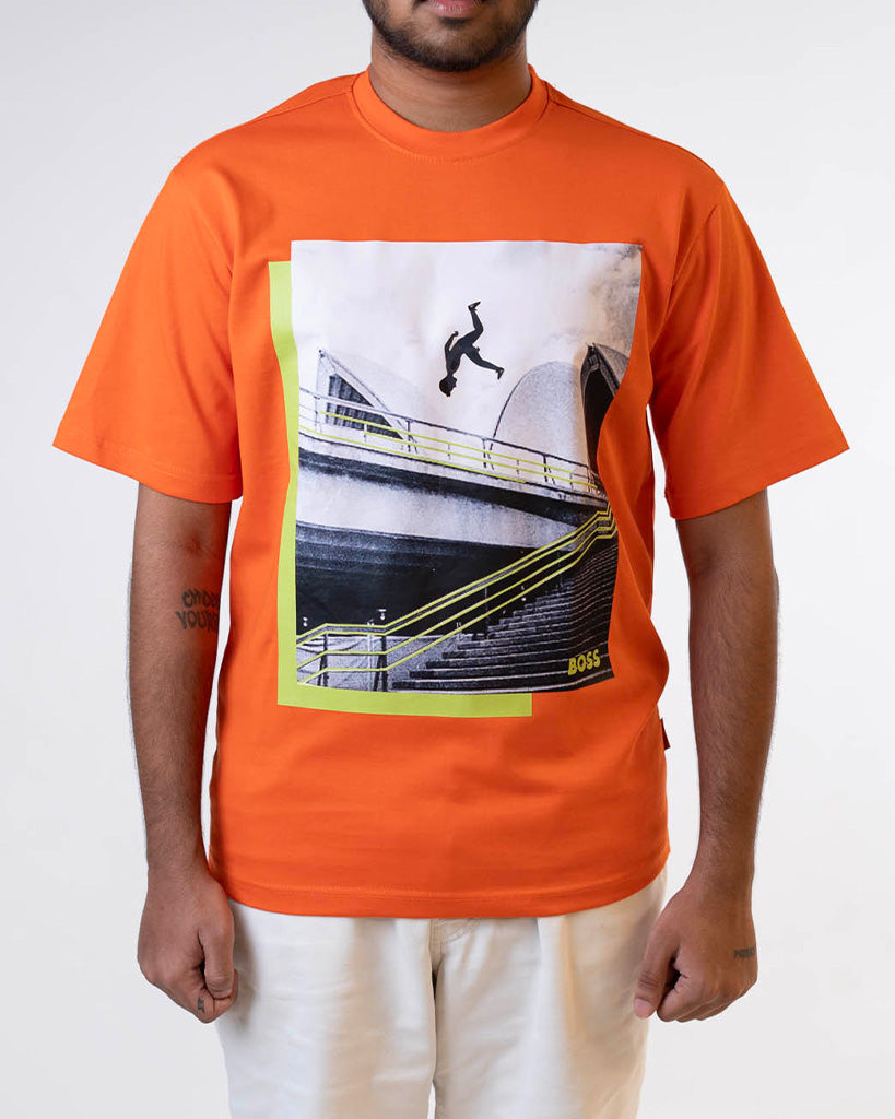 HUGO BOSS Hugo Photo Print T-Shirt