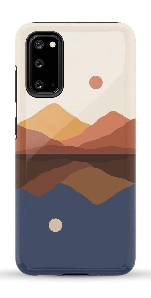 Casetry Opposites Attract | Day & Night Colorblock Mountains Samsung Case - view 28