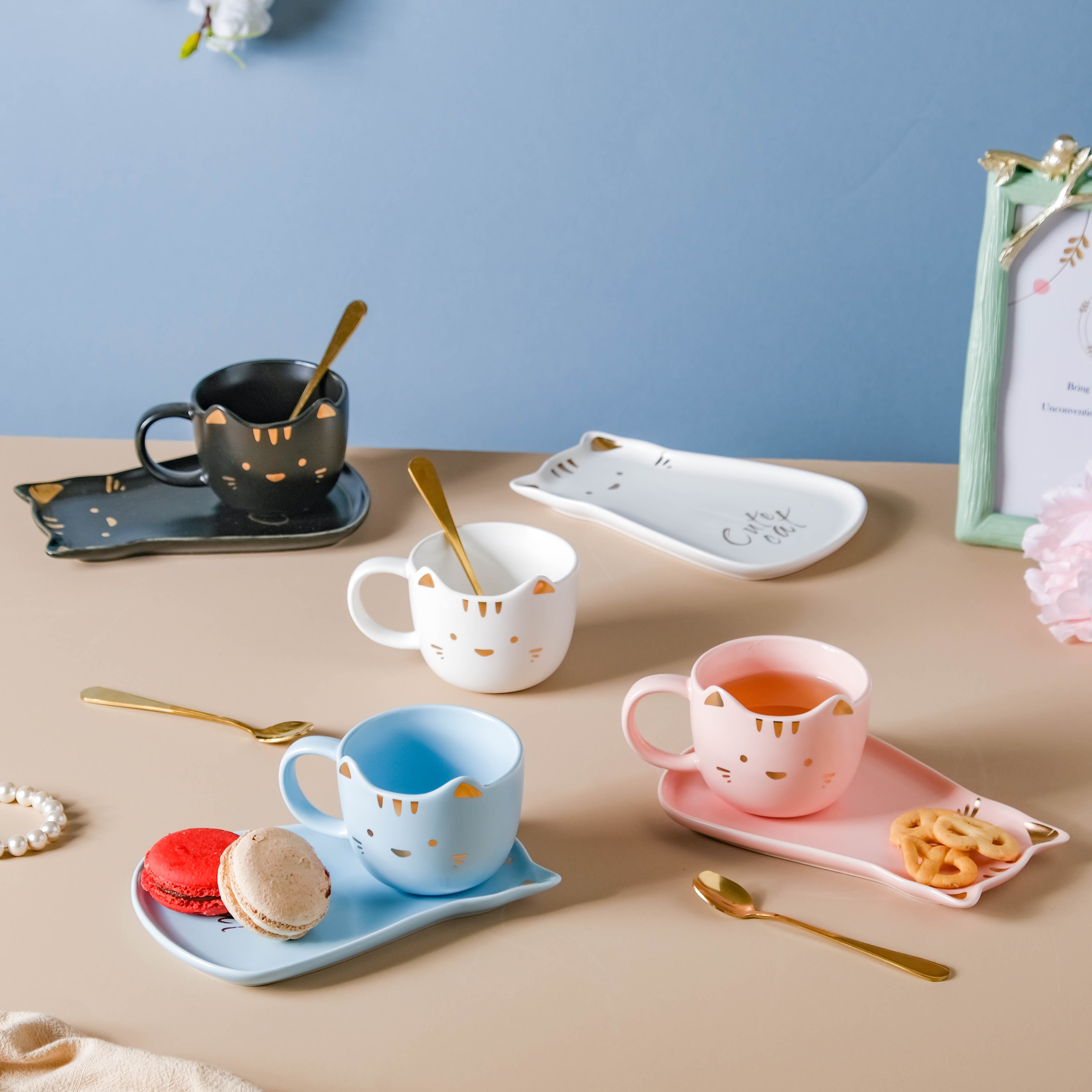 Nestasia Kitten Mug And Plate - view 6