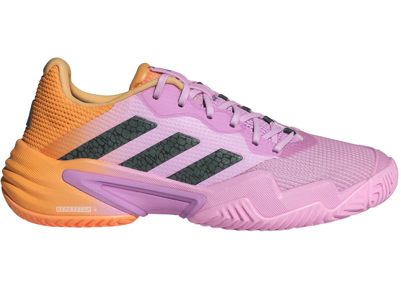adidas Barricade 13 Hazy Orange Legend Ivy Bliss Lilac (Women's)