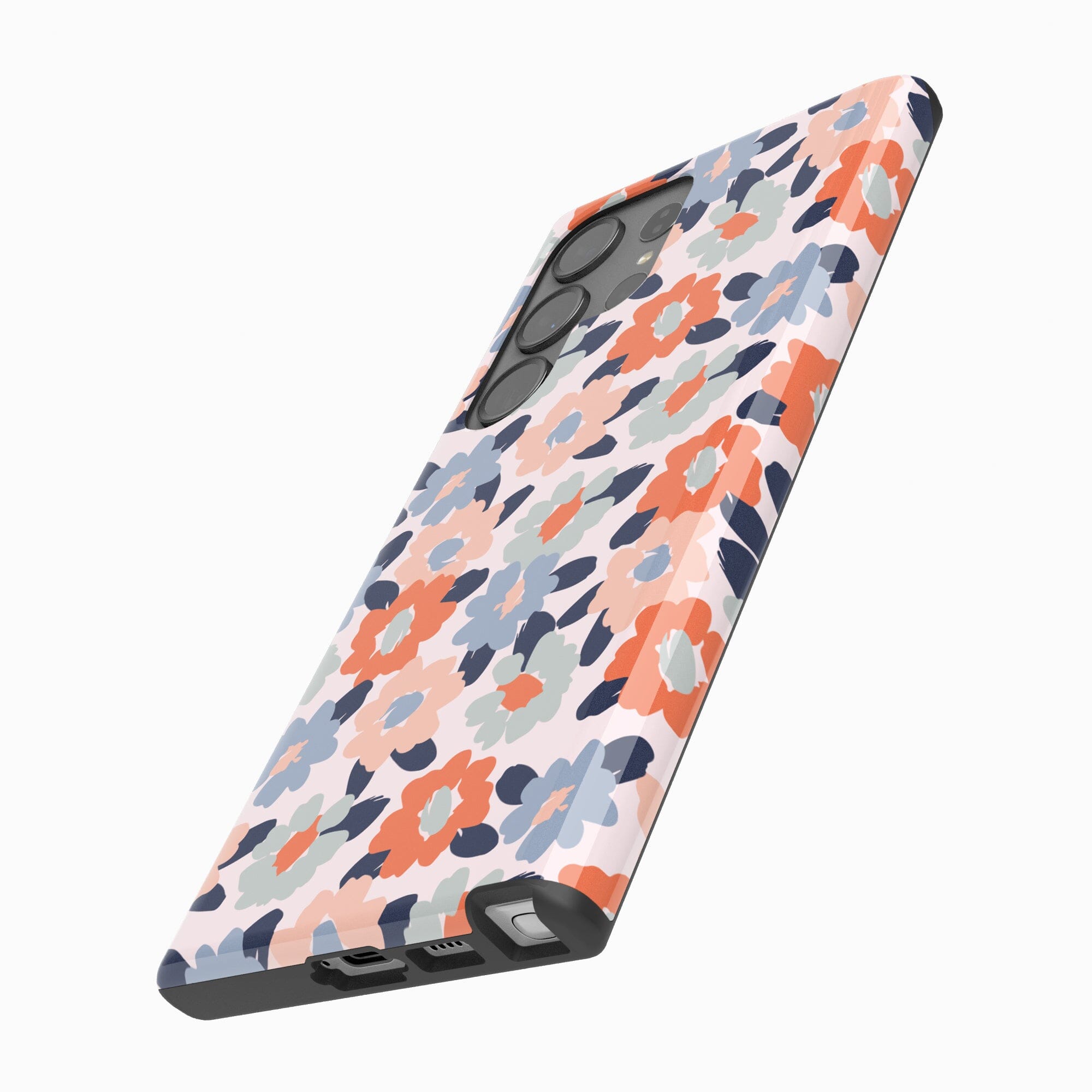 Casetry Field of Flowers | Pastel Floral Samsung Case - view 4