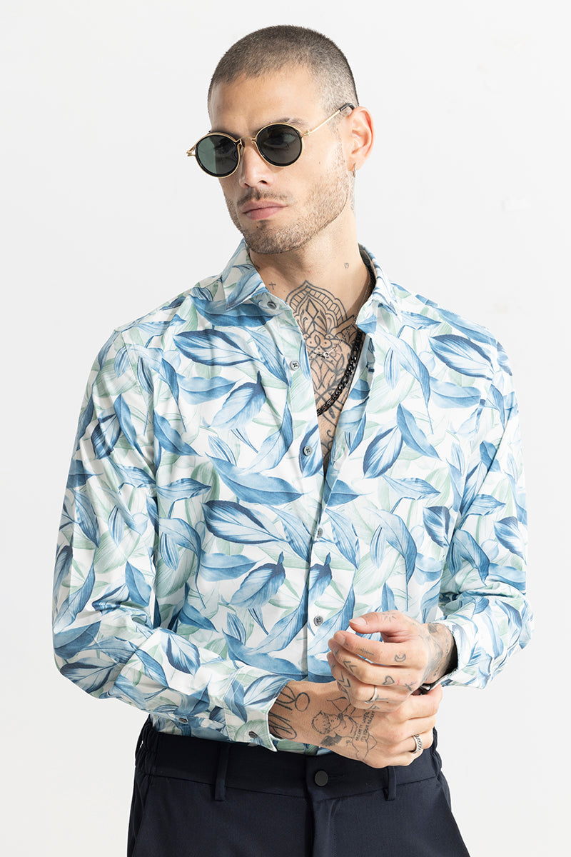 SNITCH Autumn Burst Blue Shirt