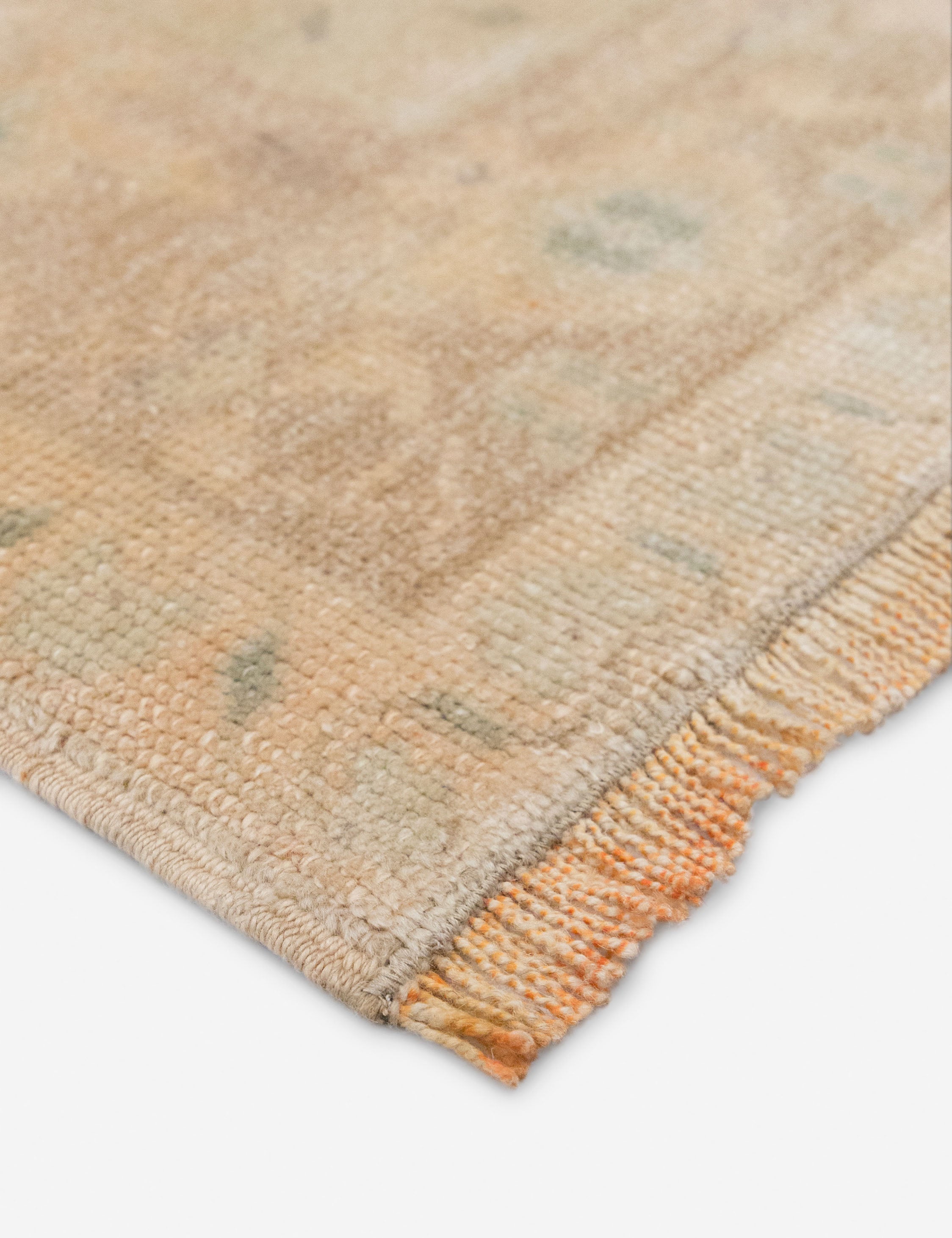 Lulu and Georgia Vintage Turkish Hand-Knotted Wool Rug No. 554, 4'8" x 8'5" - view 2