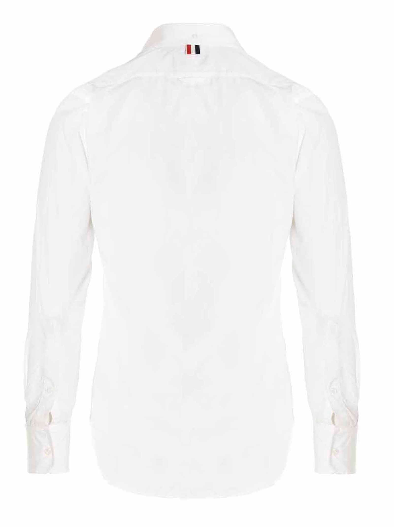 Thom Browne Solid Poplin Shirt – 100% cotton - view 2