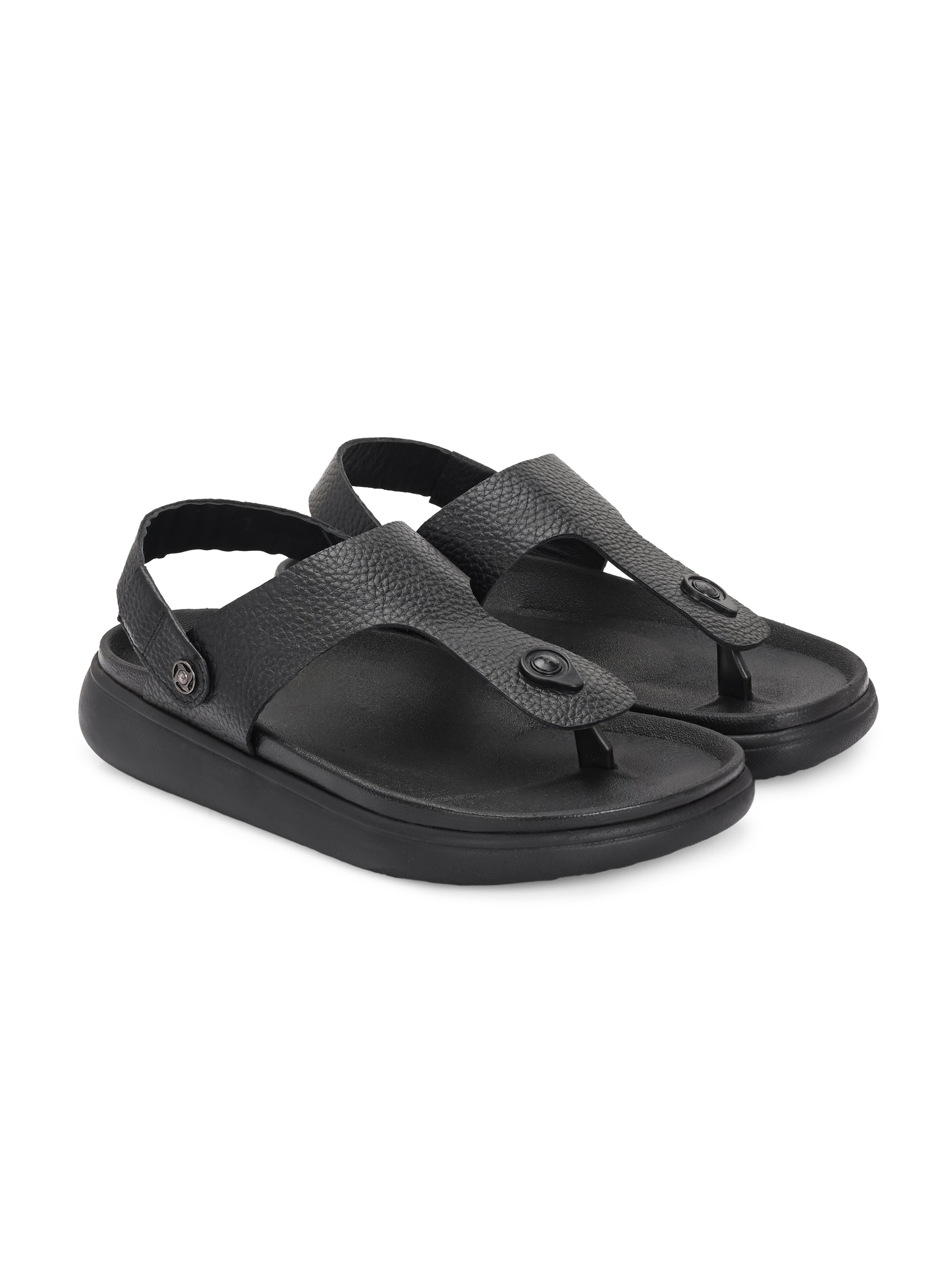 Egoss Shoes Comet Leather Sandals by Aspeerio - view 20