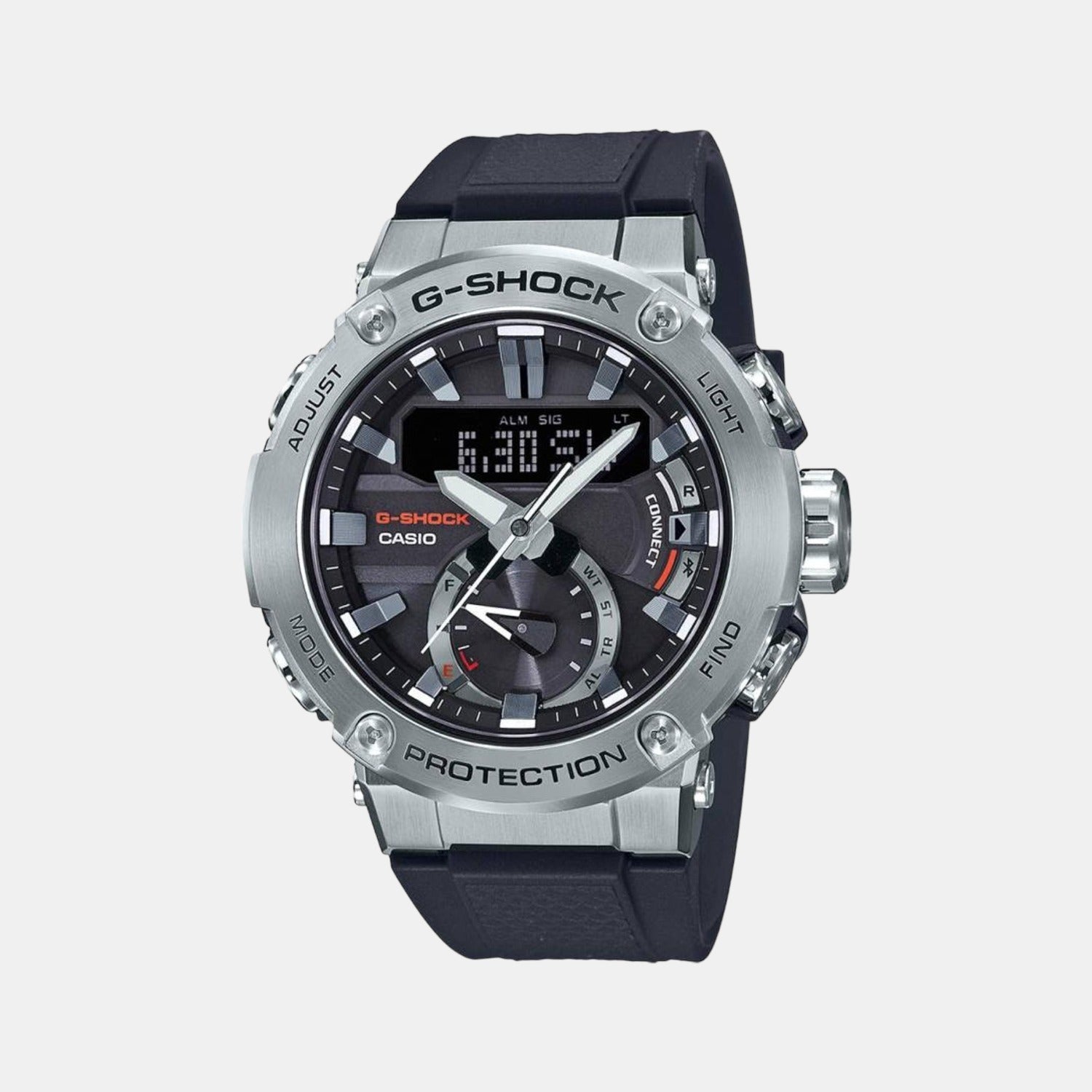 Casio Baby-G Women Quartz Black Dial Analog-Digital Resin Watch B200