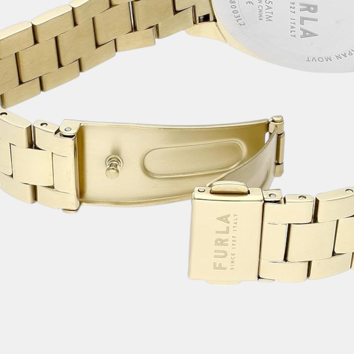 Furla Athleisure Women Quartz Champagne Dial Analog Stainless Steel Watch WW00038003L2 - view 5