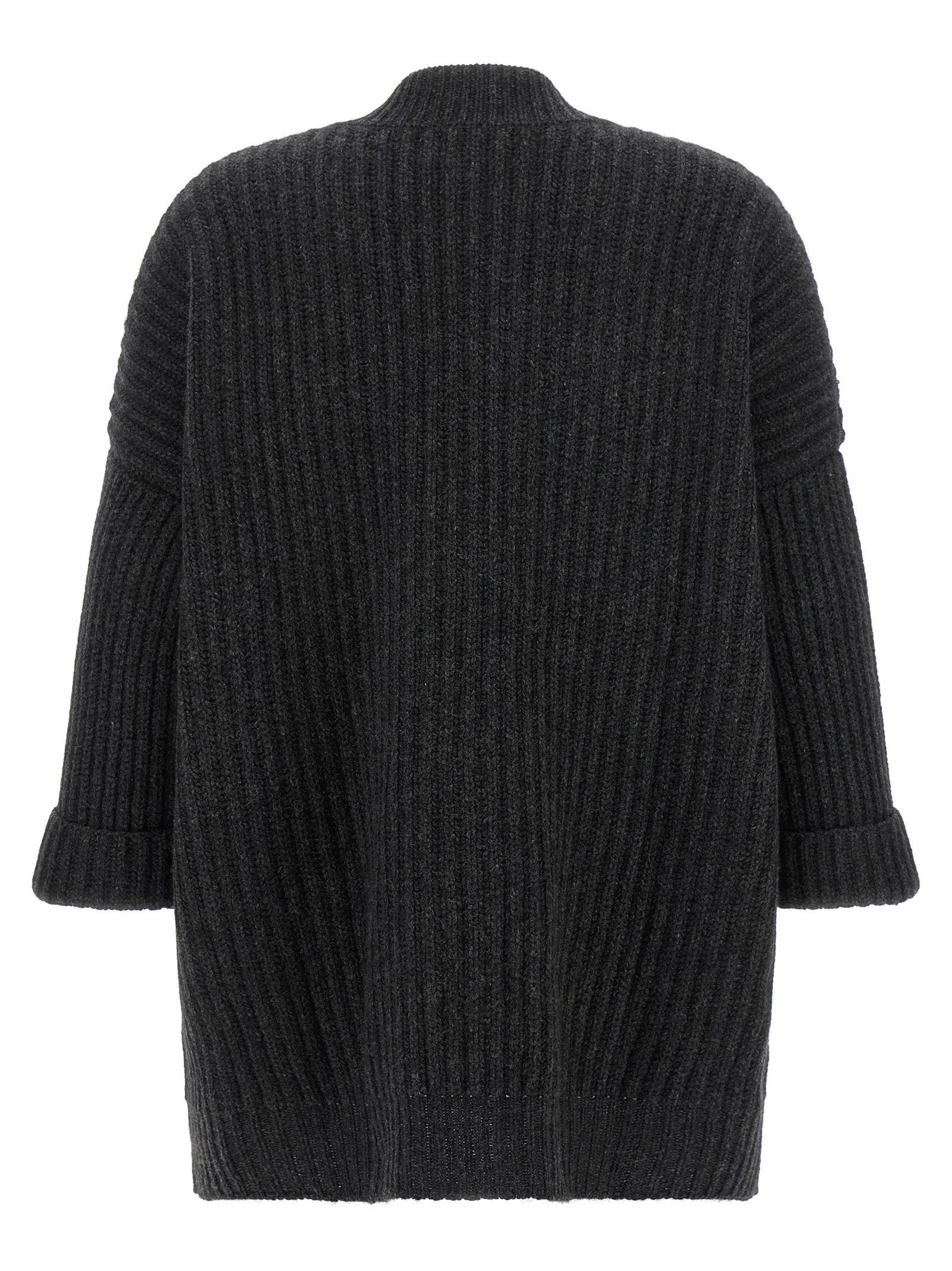 Be You Ribbed Cardigan – 100% cashmere - view 2