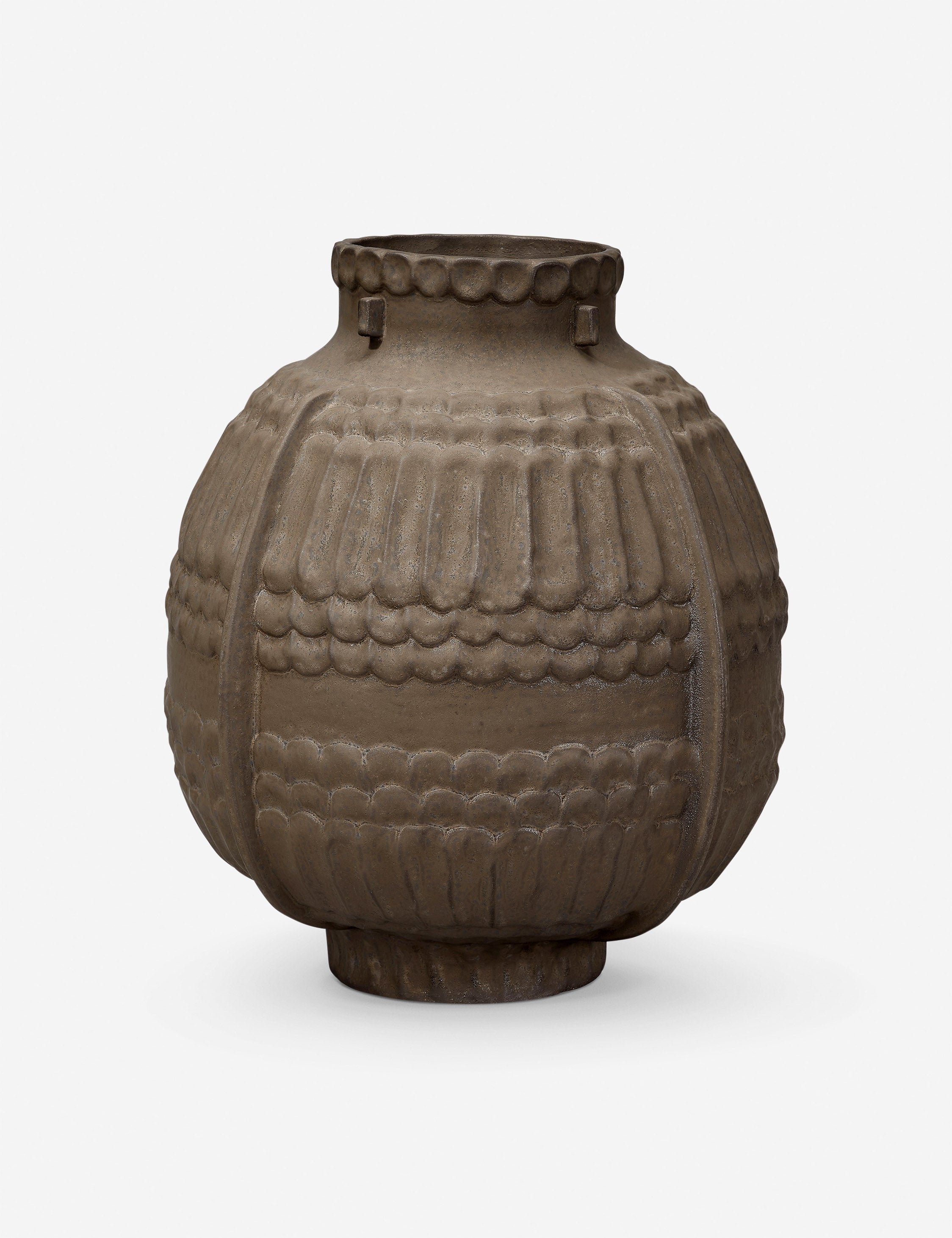 Lulu and Georgia Otho Vase – Taupe