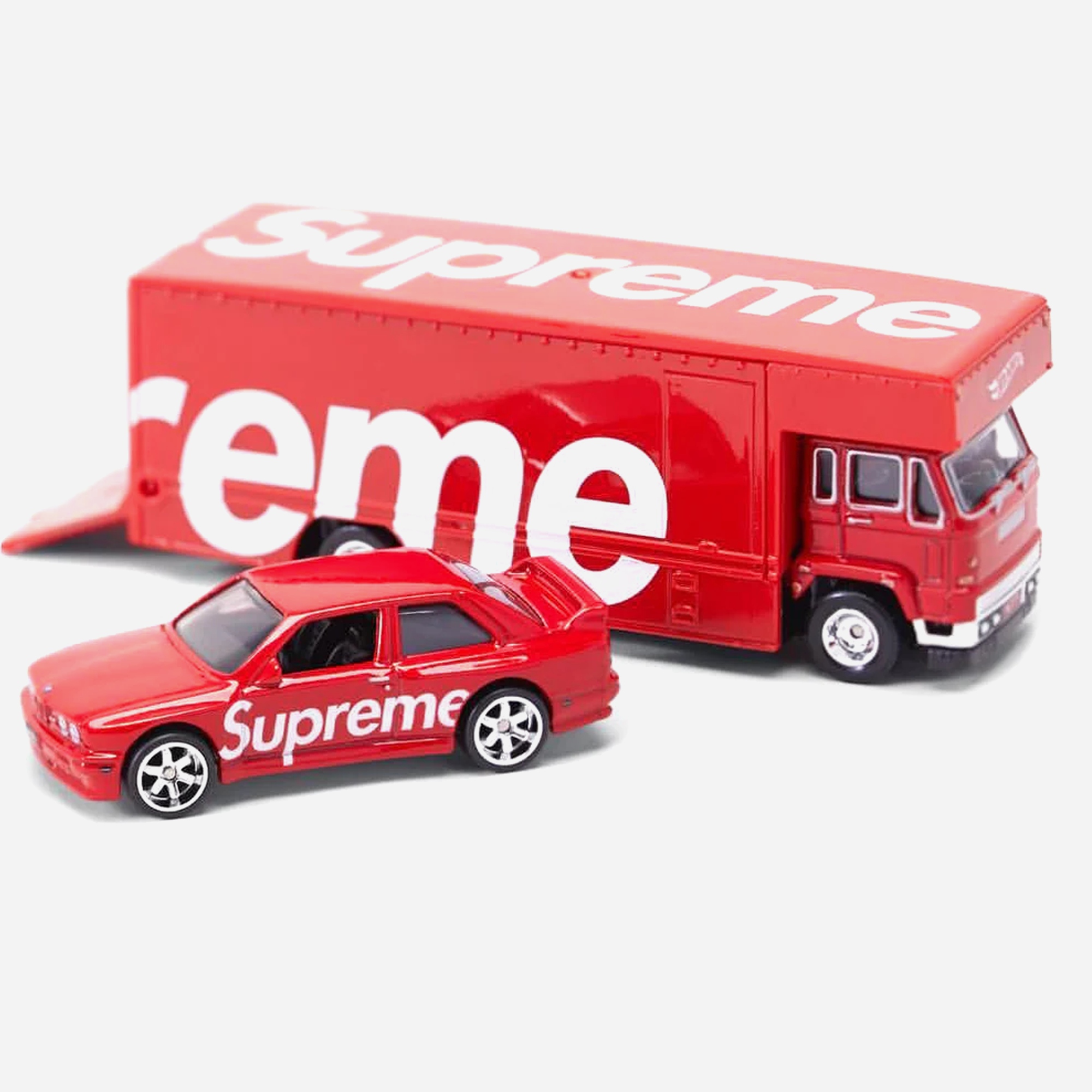 Fleet flyer 1992 – Supreme Hot Wheels Fleet Flyer + 1992 BMW M3 Red