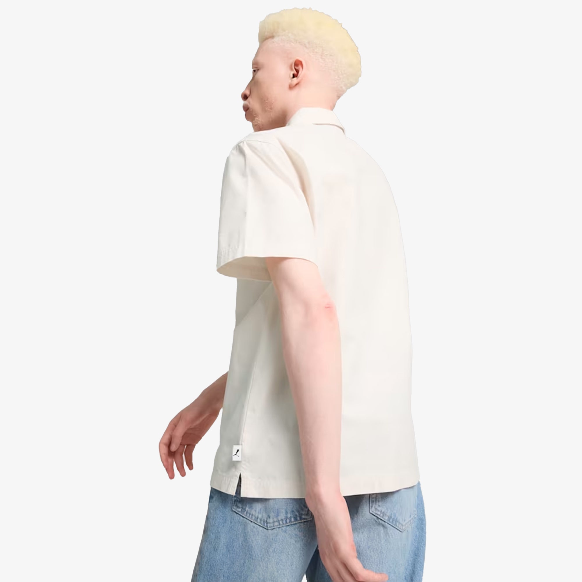 Puma | Mmq Half-zip Shirt { Alpine Snow - view 2
