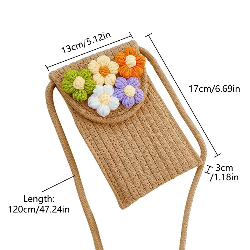 Alamode By Akanksha Biscotti Floral Summer Jute Bag - view 5
