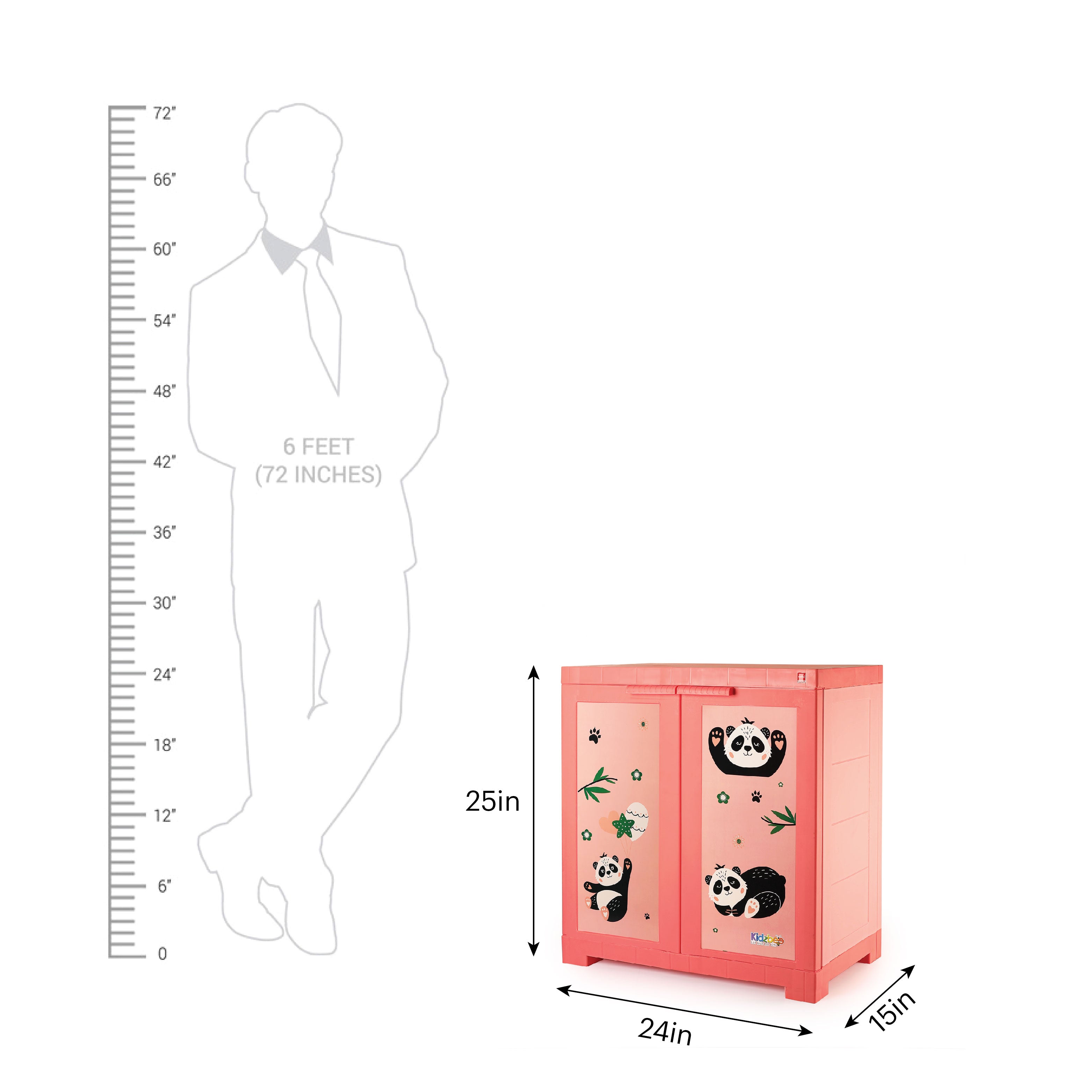 Cello Mini Marvel Kids Cupboard - view 7
