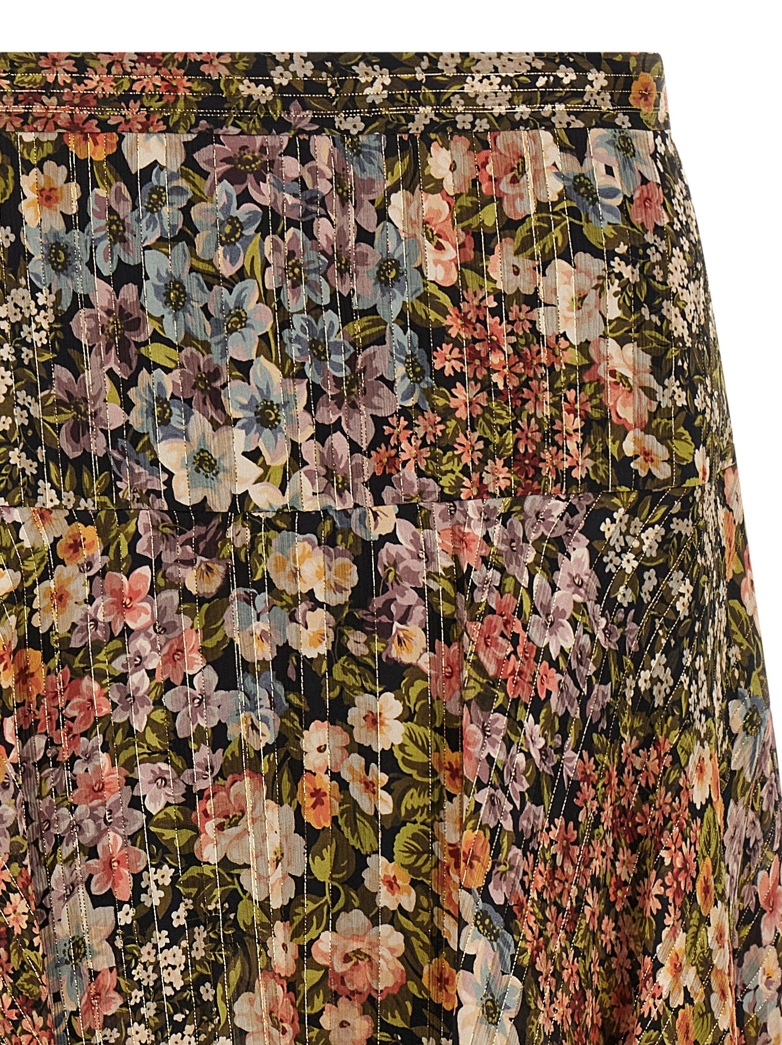Valentino Garavani Après Lhiver Skirt – 98% silk 2% metal fiber - view 3