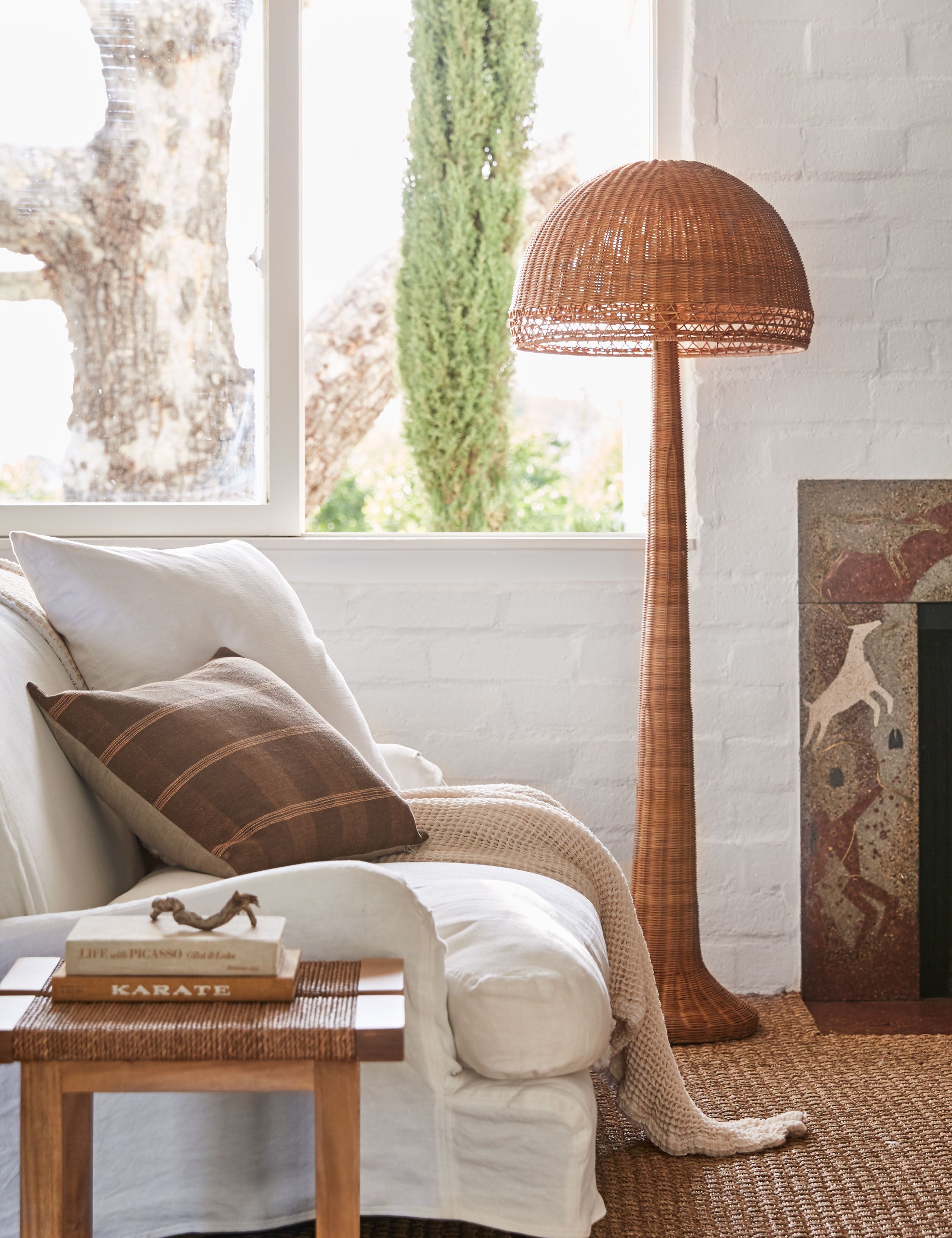 Lulu and Georgia Quinley Floor Lamp – Natural - view 2
