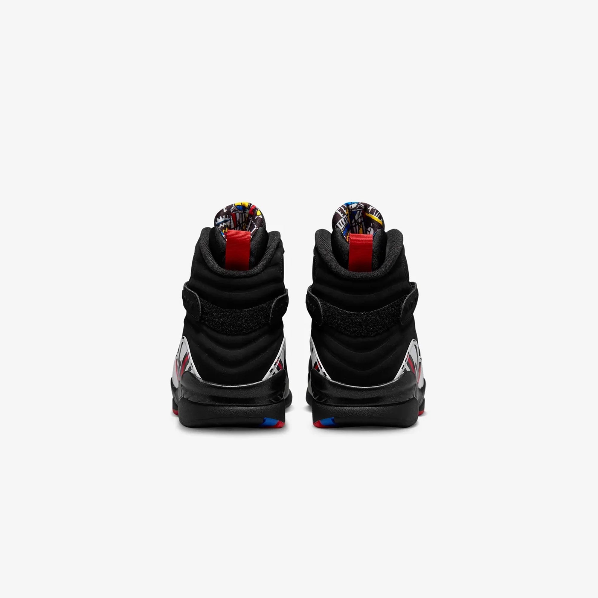 Jordan | AIR JORDAN 8 RETRO { BLACK/TRUE RED-WHITE - view 2