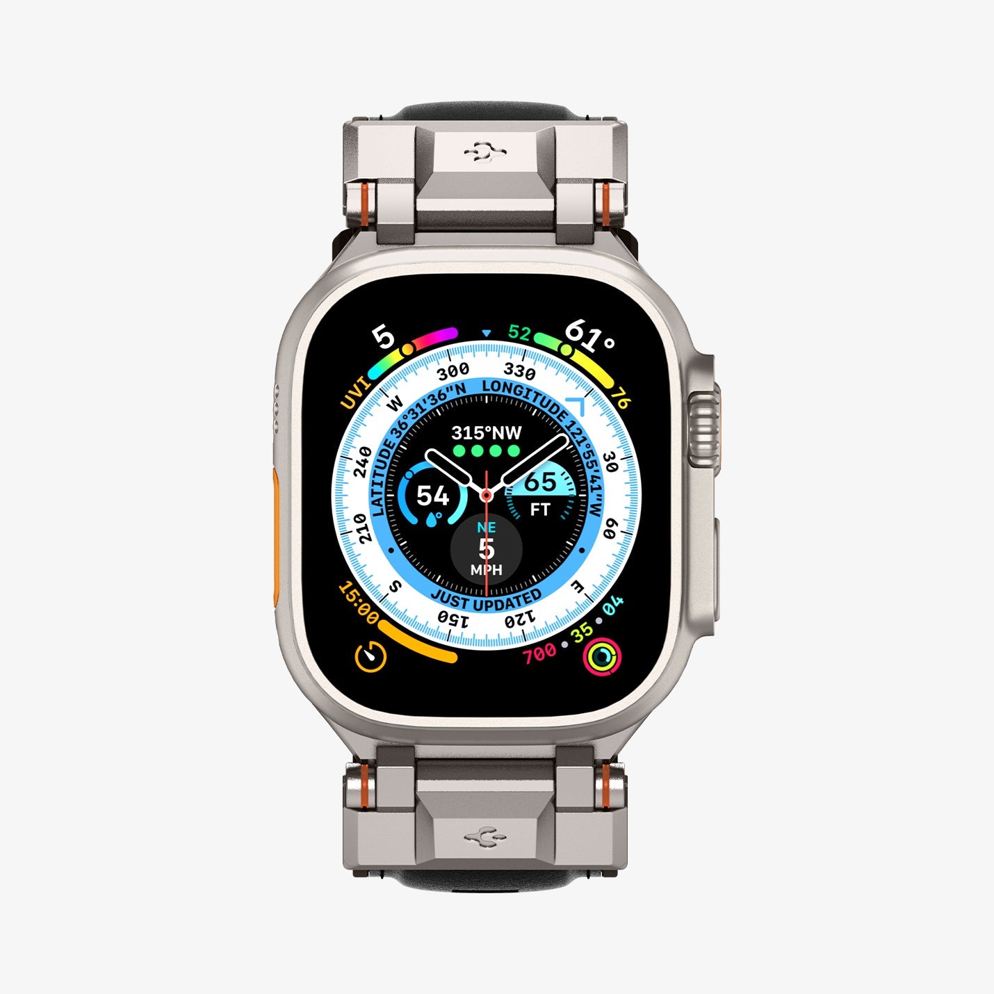 Apple Watch Series - DuraPro Armor PU – Black