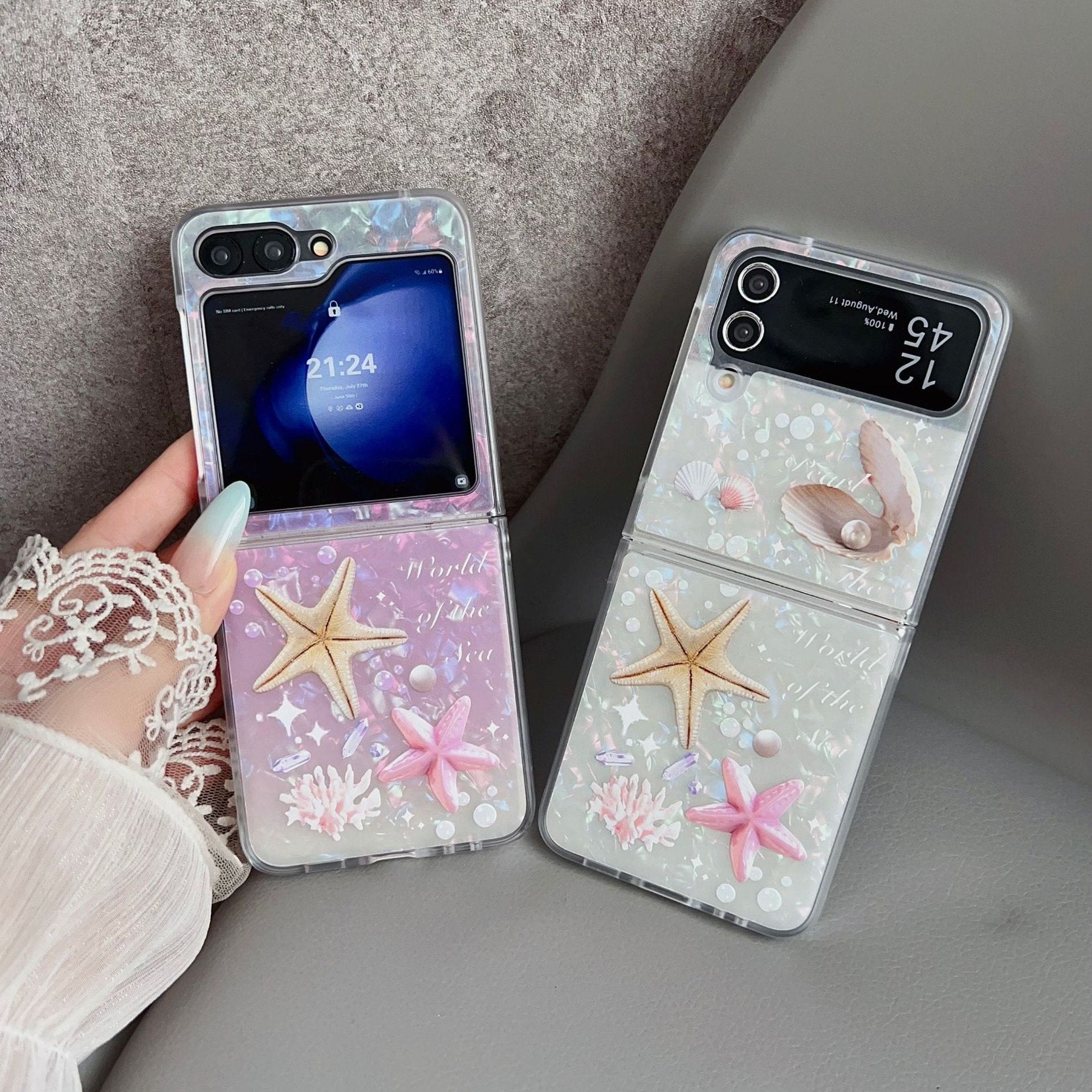 Peeperly Seaside Starfish Charm Shell Case - Samsung - view 8