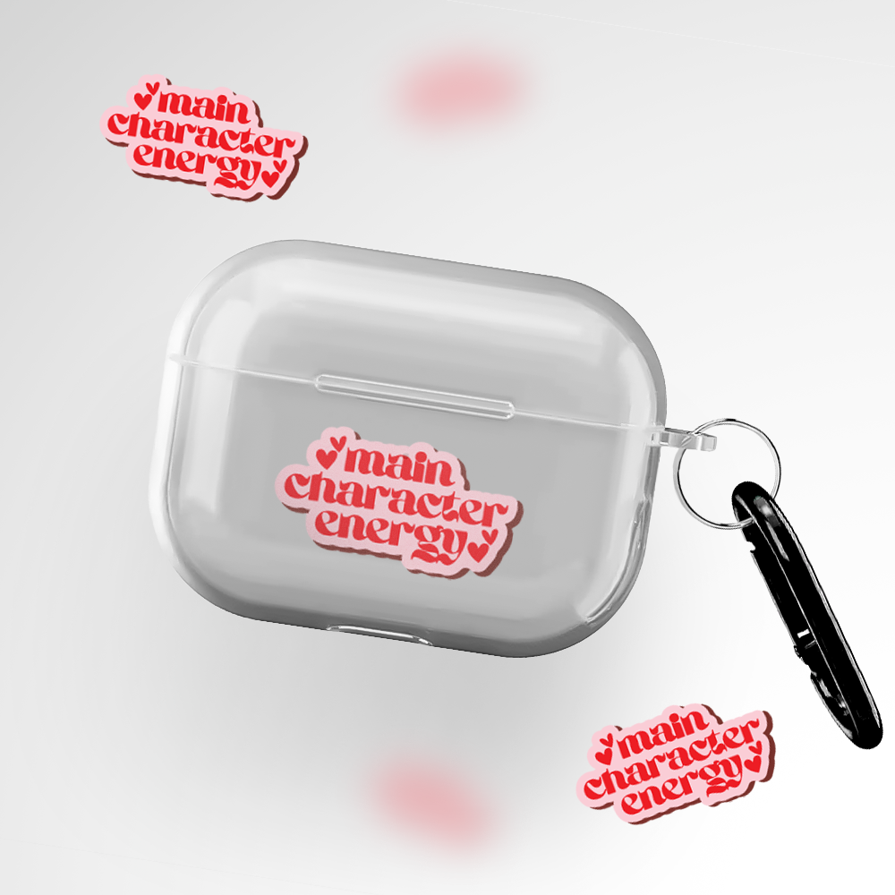 Cover It Up Main Character Energy Clear Airpods Pro Case Covers - view 2
