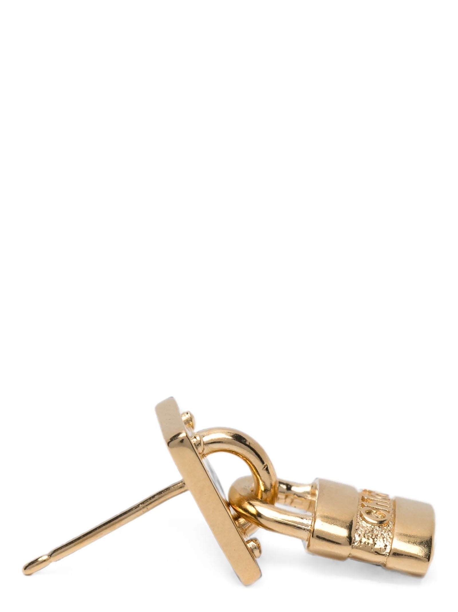 Chloé Paddington Mini Padlock Earrings – 100% brass - view 2