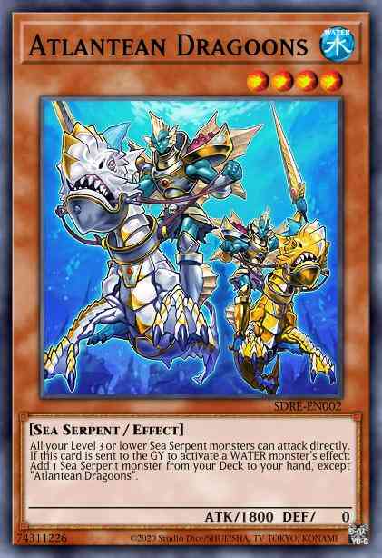 Yu-Gi-Oh! Atlantean Dragoons - AP02-EN001 - Ultimate Rare - Unlimited