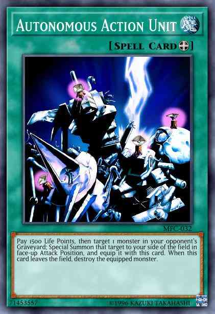 Yu-Gi-Oh! Autonomous Action Unit - BP01-EN073 - Common - 1st Edition