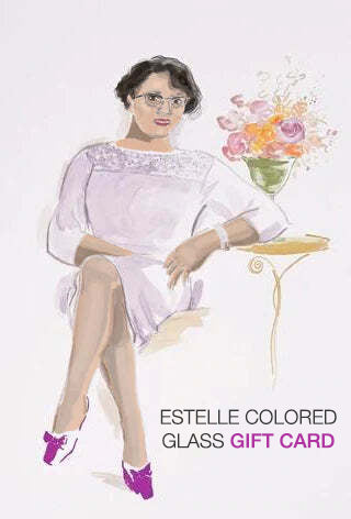 Estelle Colored Glass Champagne Coupe Set Gift Card ($205)