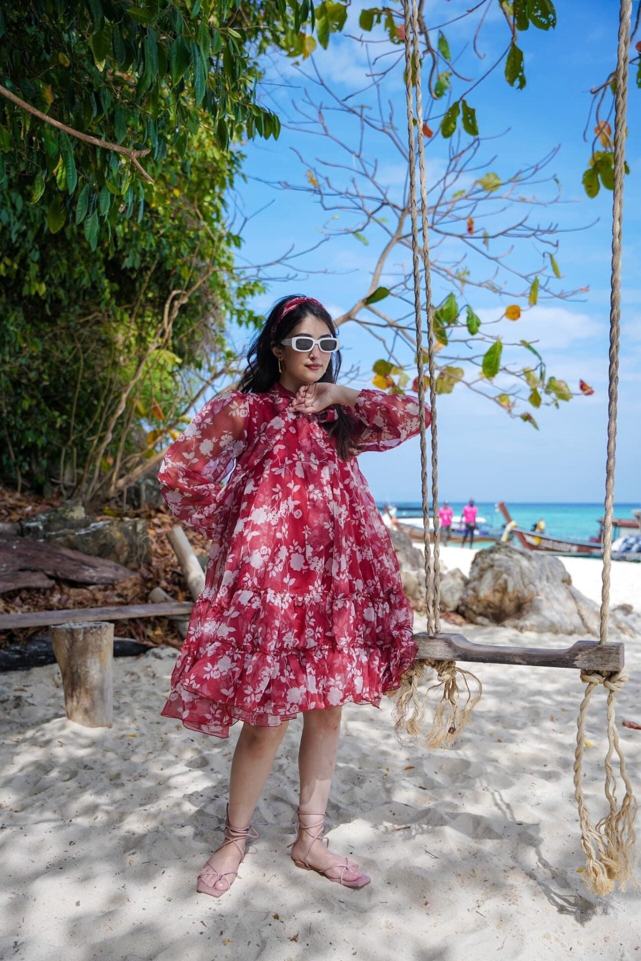 Idaho-o Ruby Reverie Dress