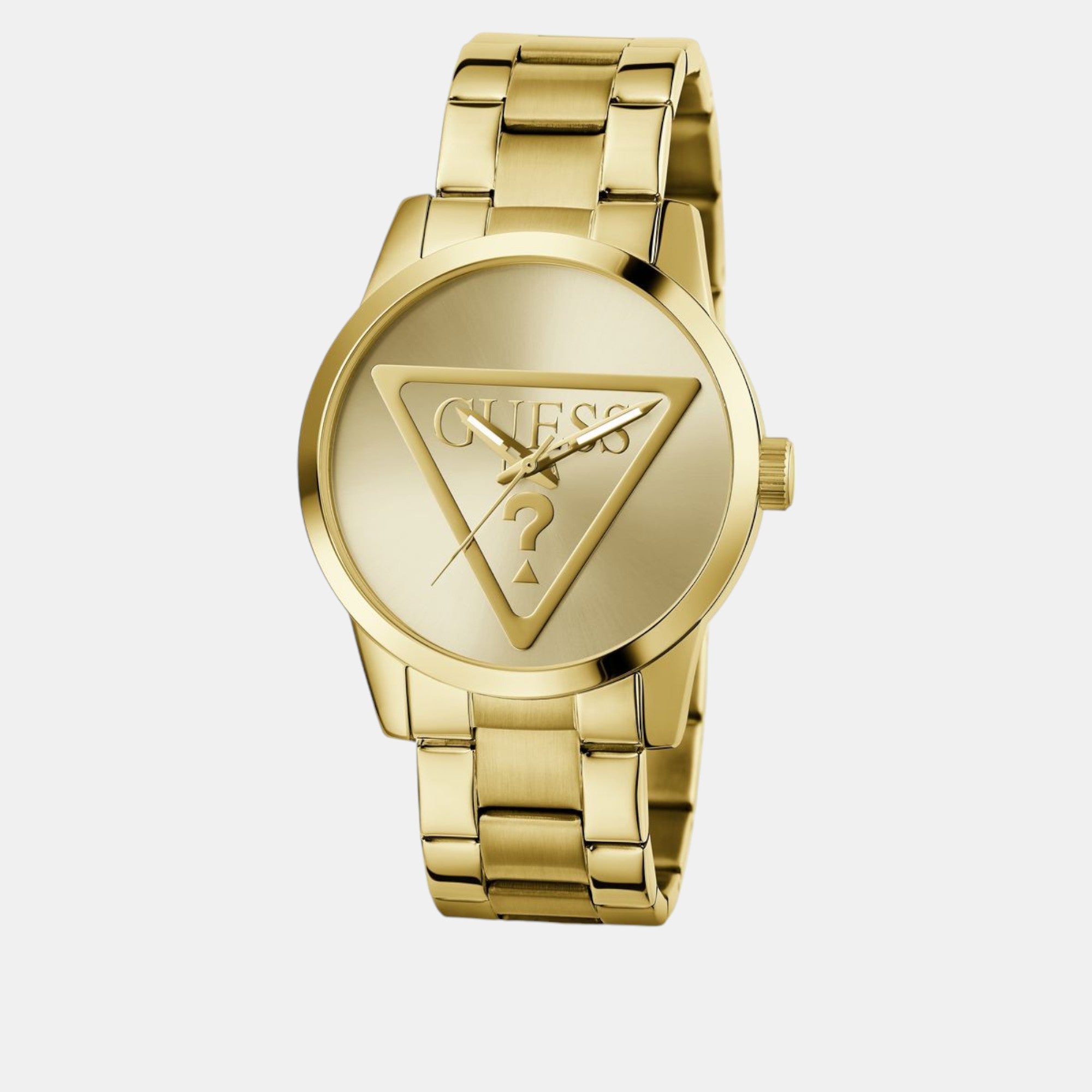 Guess Badge Men Quartz Champagne Dial Analog Stainless Steel Watch GW0782G1 - view 2