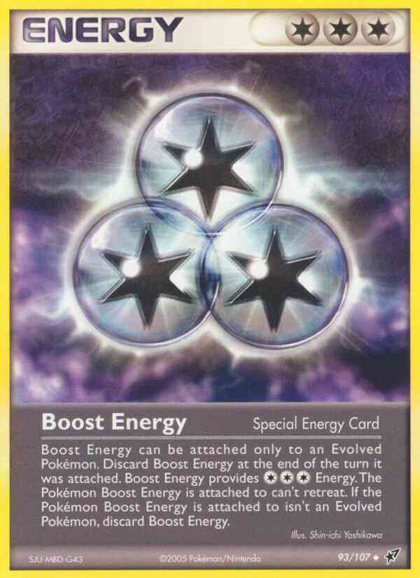 Uncommon ex8-93 reverse – Pokémon Boost Energy - 93/107 - Uncommon [ex8-93] [Reverse Holo]