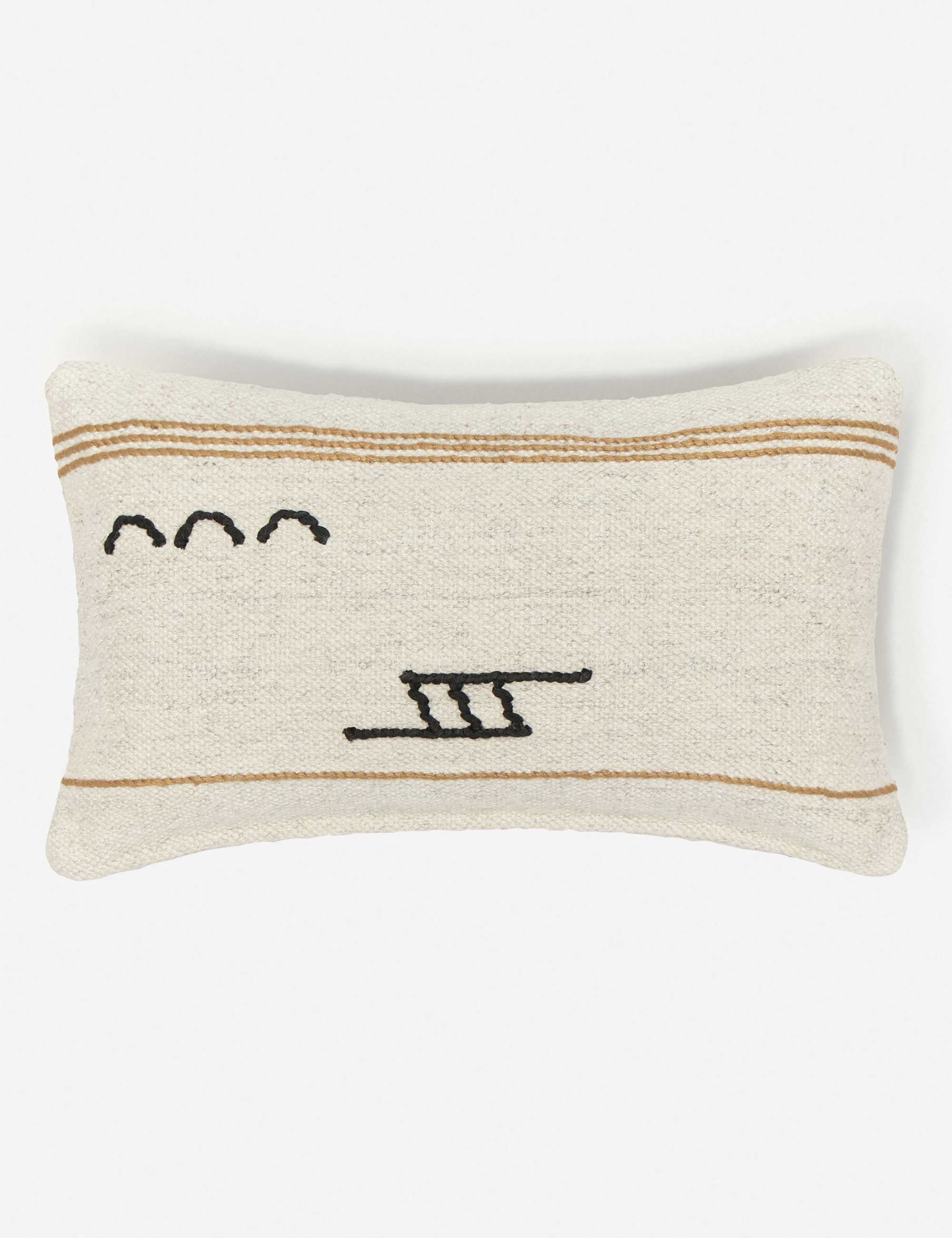 Lulu and Georgia Iconic Stripe Pillow By Sarah Sherman Samuel - view 2