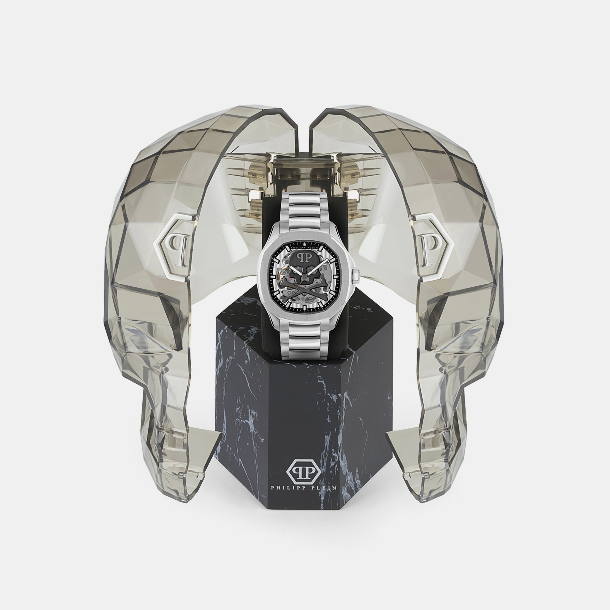 Philipp Plein High-Iconic Men Automatic Silver Dial Analog Stainless Steel Watch PWRAA0223 - view 4