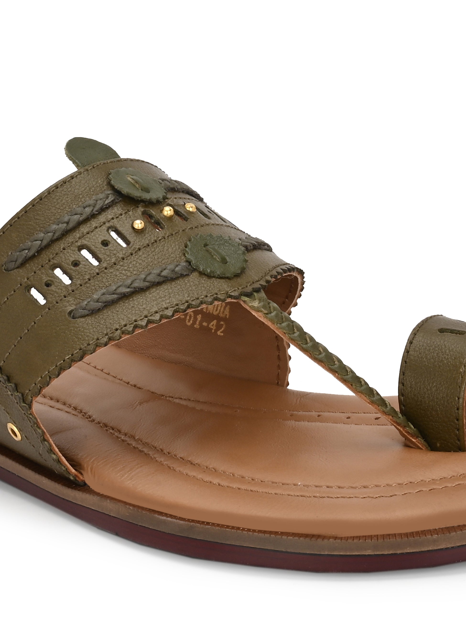 Egoss Shoes Egoss Kolhapuri Slippers For Men - view 6
