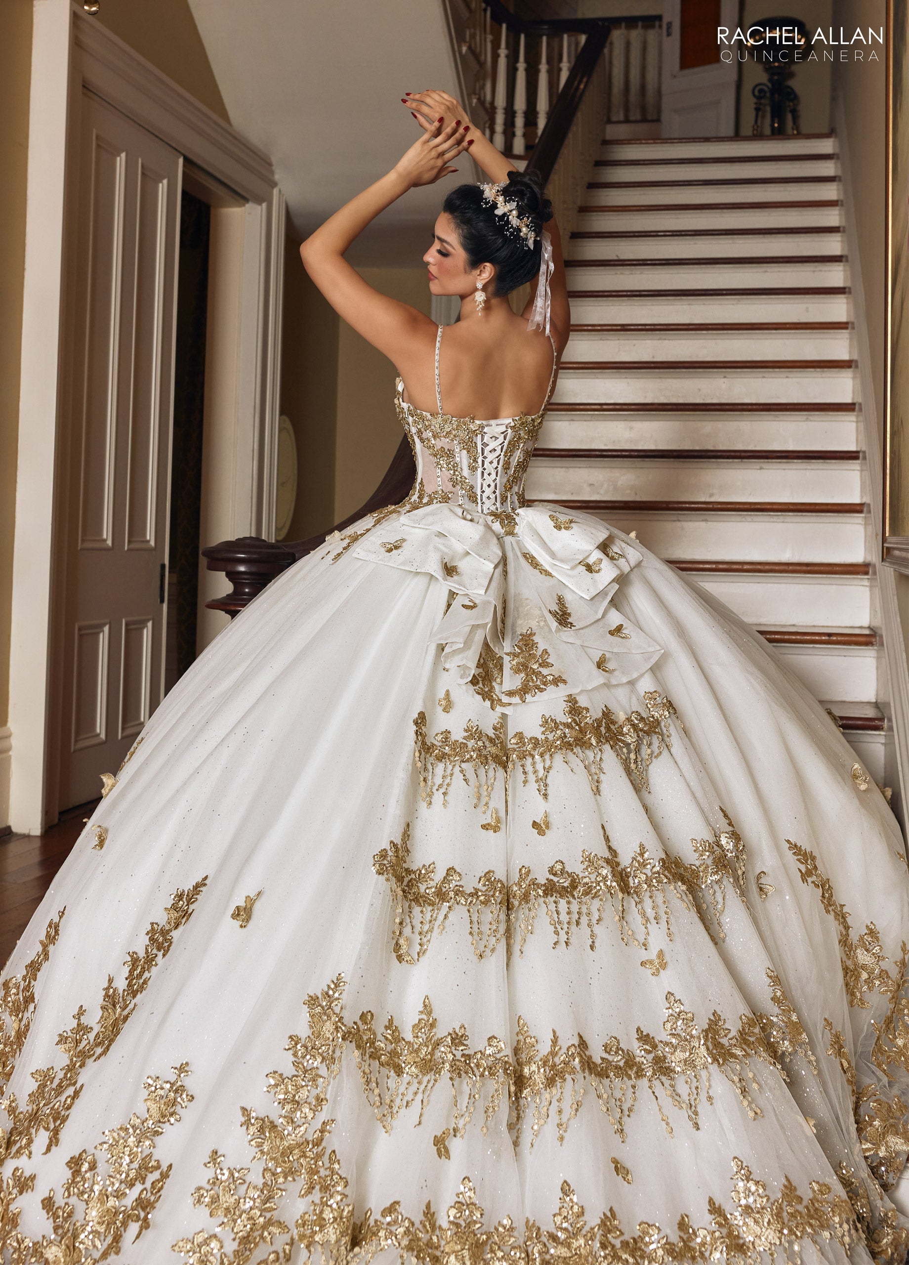 Mary's Bridal Sleeveless Quinceanera Dress by Rachel Allan RQ1158 - view 4