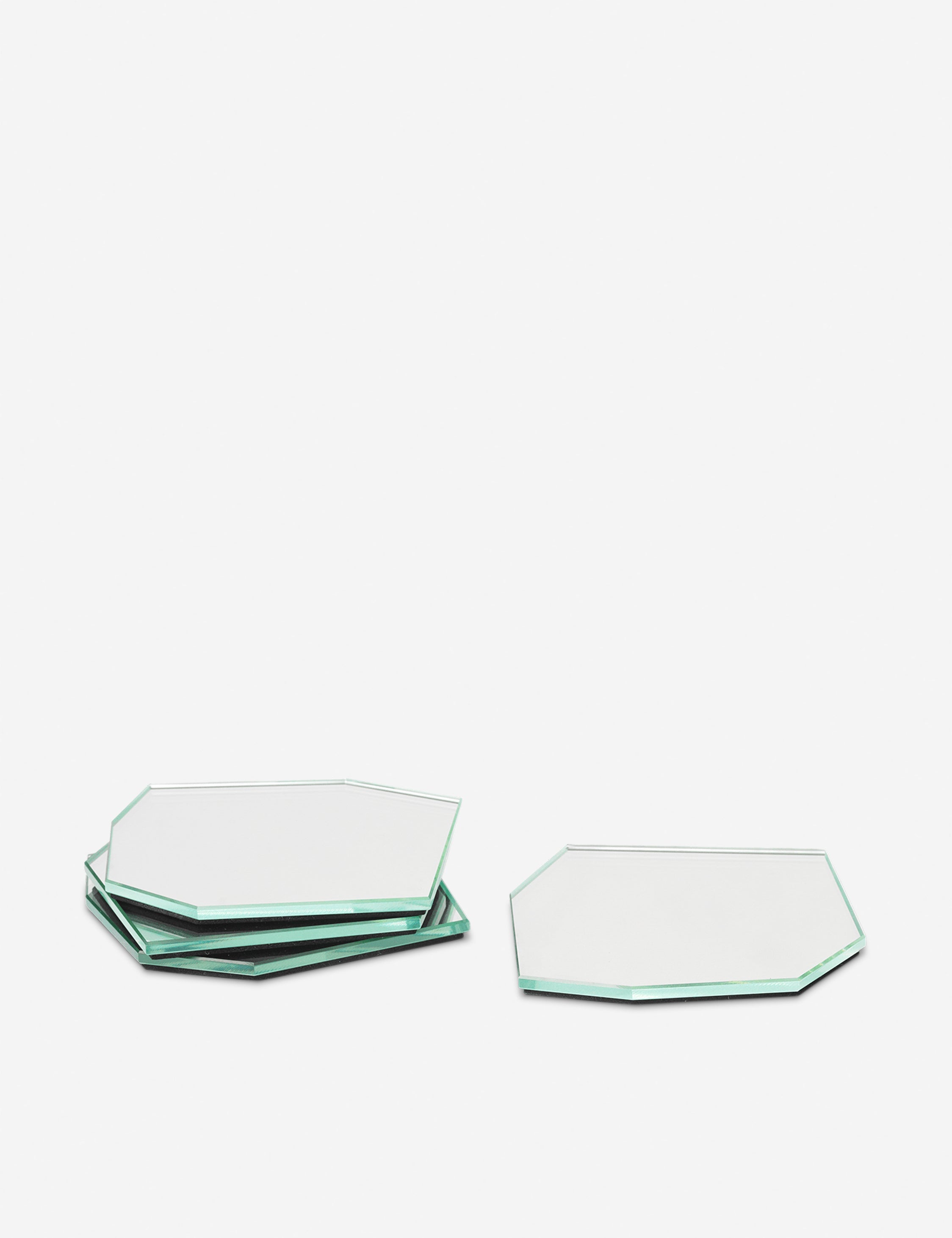 Shard coasters set – Lulu and Georgia Shard Coasters (Set of 4) by Ferm Living