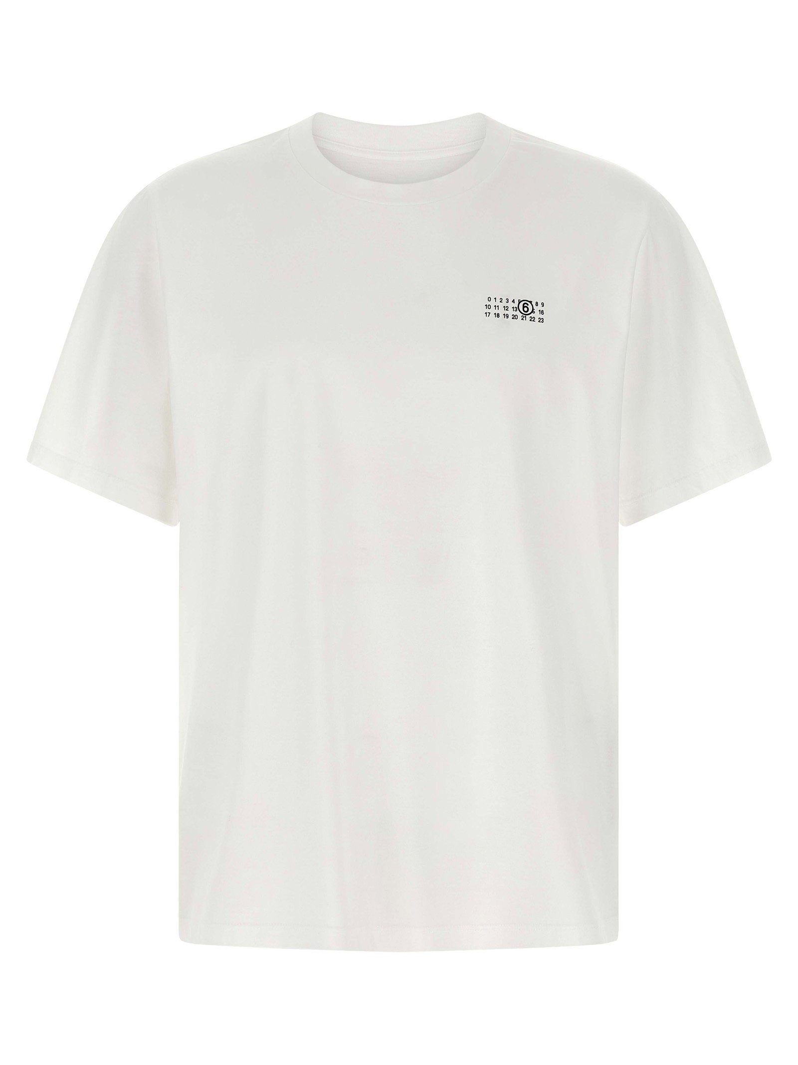 Mm6 Maison Margiela Printed T-shirt – 100% cotton