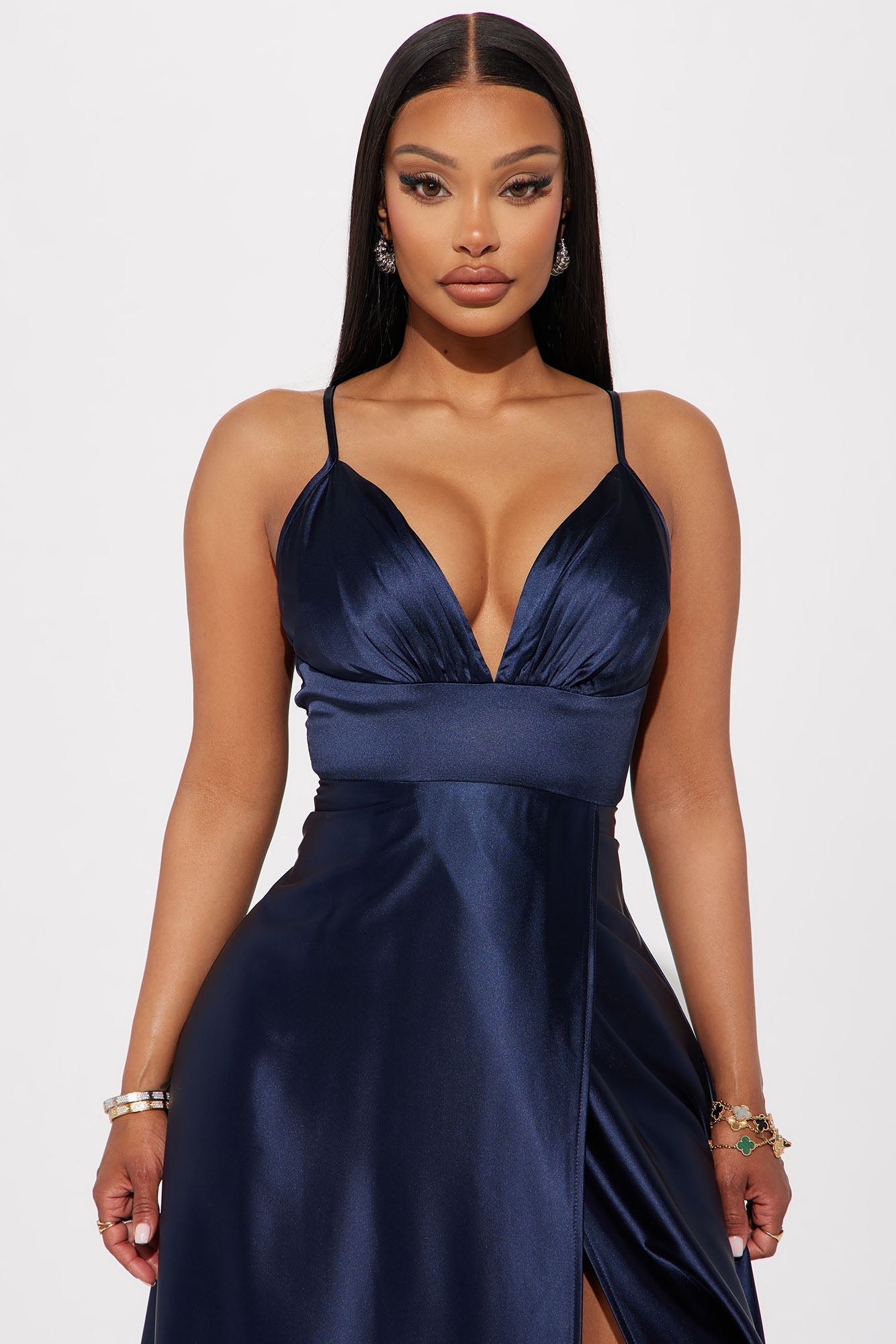 BlackTree Ashlynn Satin Gown - view 2