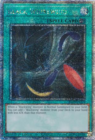 Yu-Gi-Oh! Black Whirlwind - RA03-EN219 - Quarter Century Secret Rare - 1st Edition
