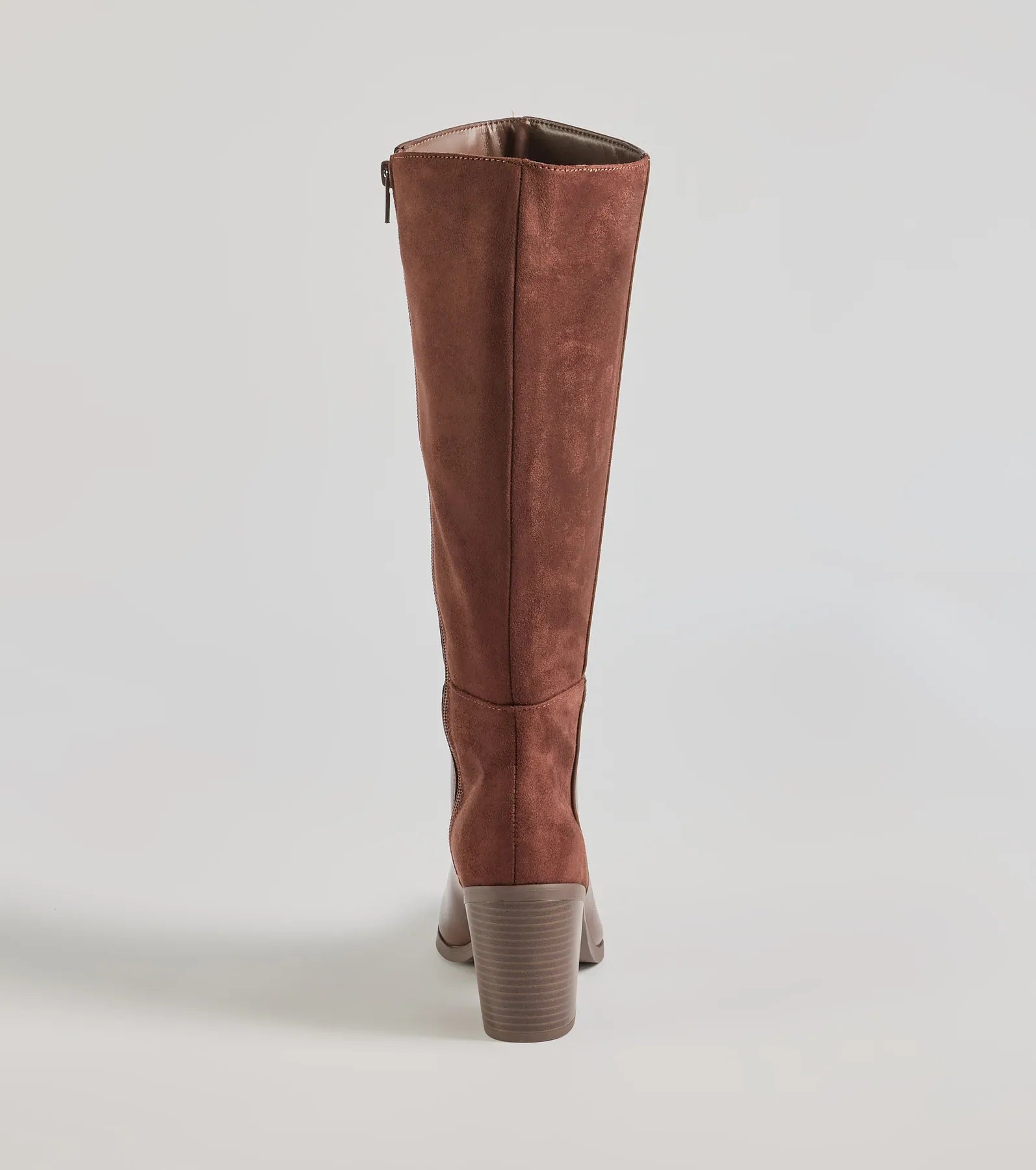 Windsor Slay The Scene Under-The-Knee Block Heel Boots - view 4