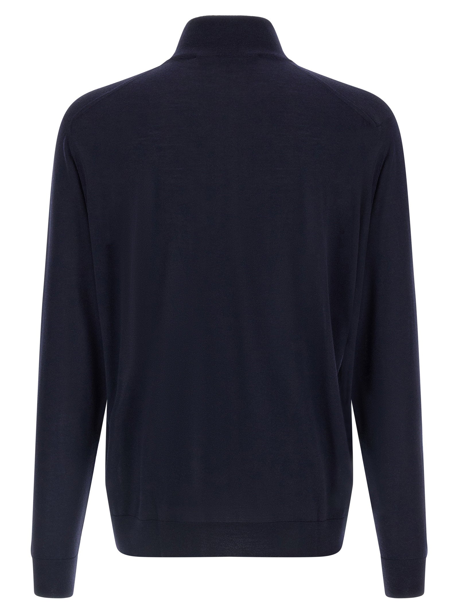 Kiton Half-zip Sweater – 100% wool - view 2